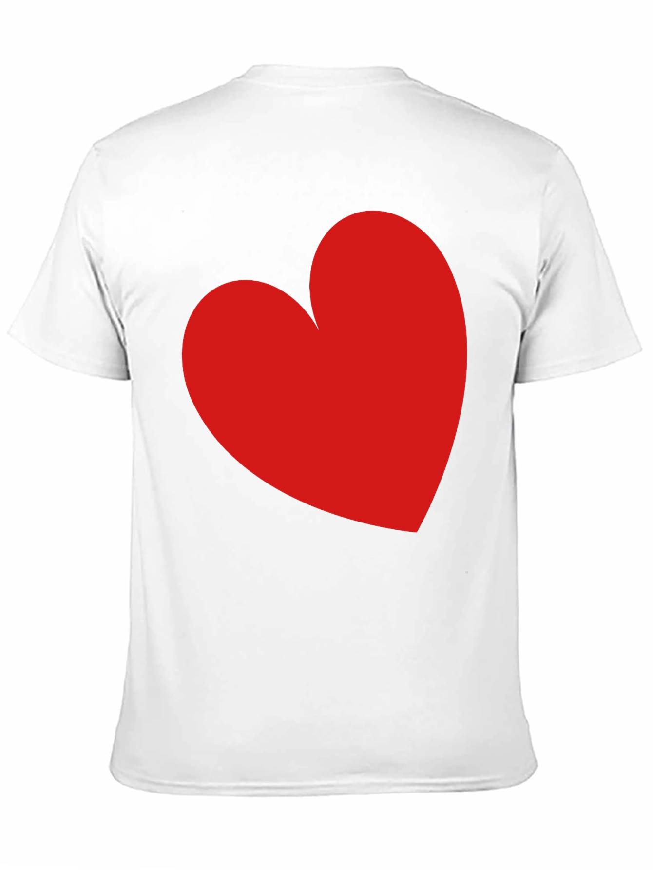 Red Heart Black T-Shirt