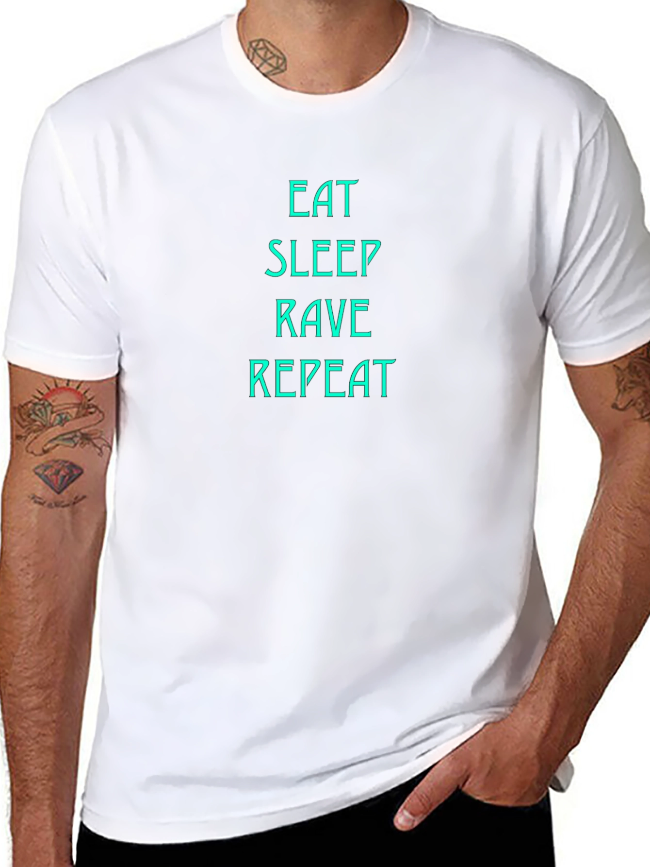 Eat Sleep Rave Repeat T-Shirt