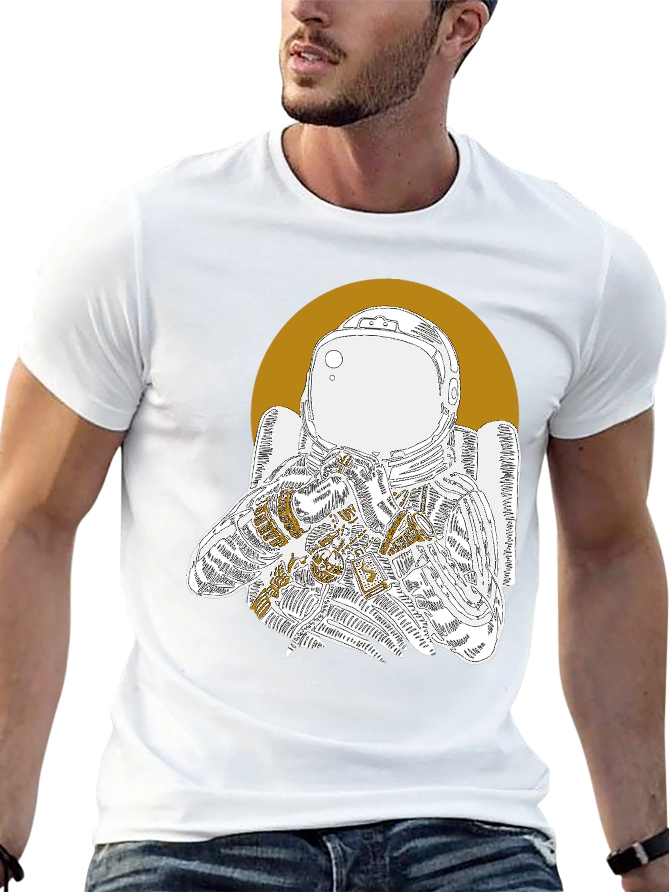 Astronaut Graphic Tee - Space Lovers Apparel