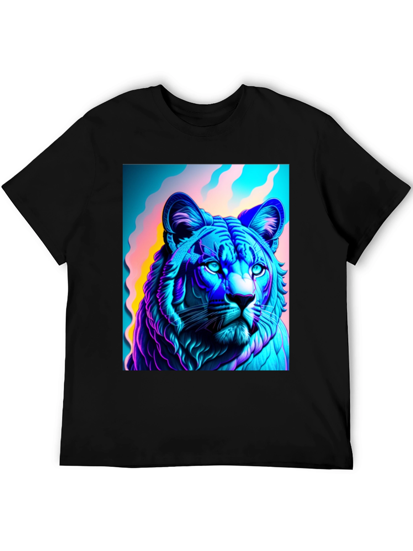 Vibrant Tiger Graphic Tee - Bold Style