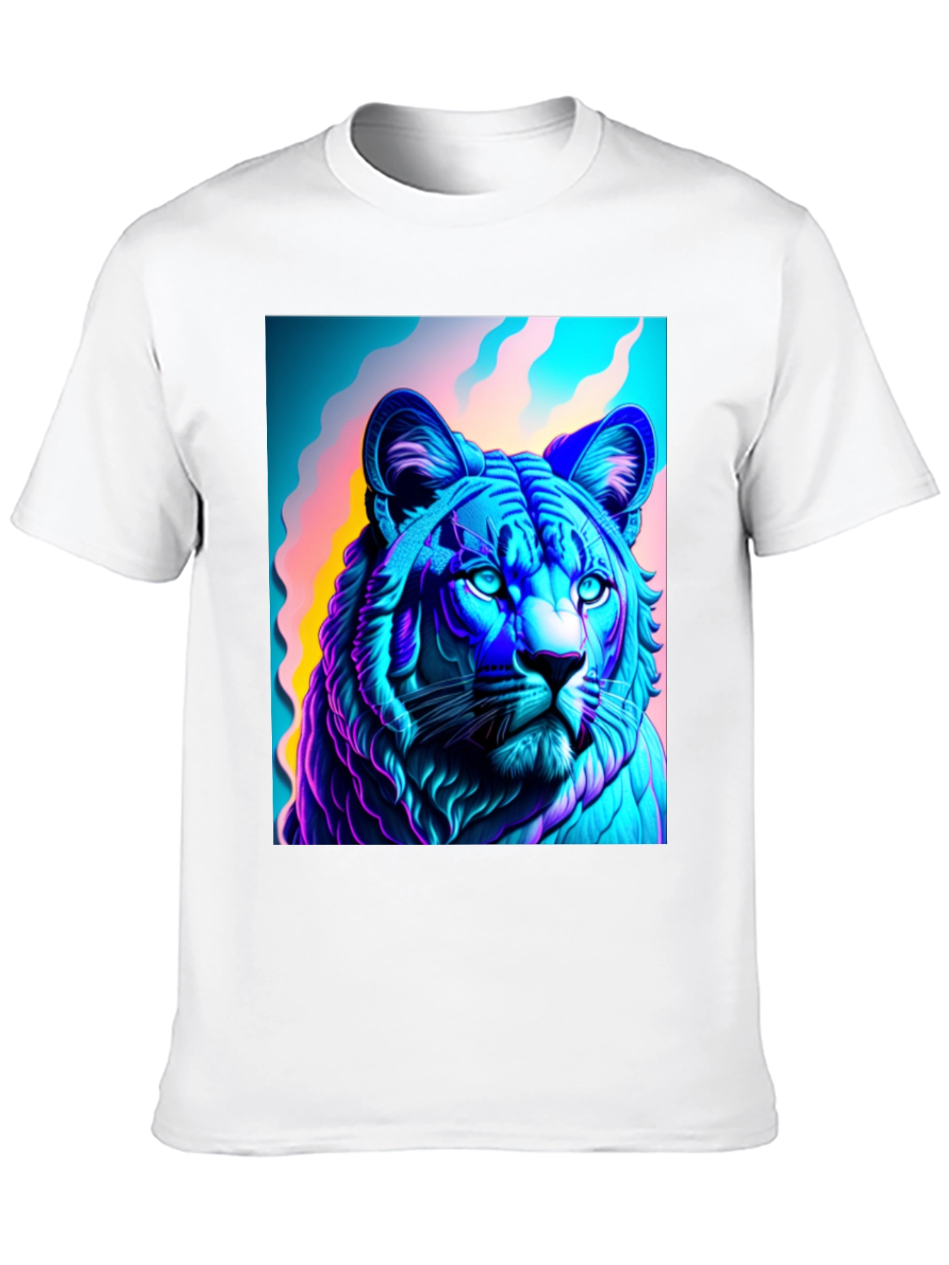 Vibrant Tiger Graphic Tee - Bold Style