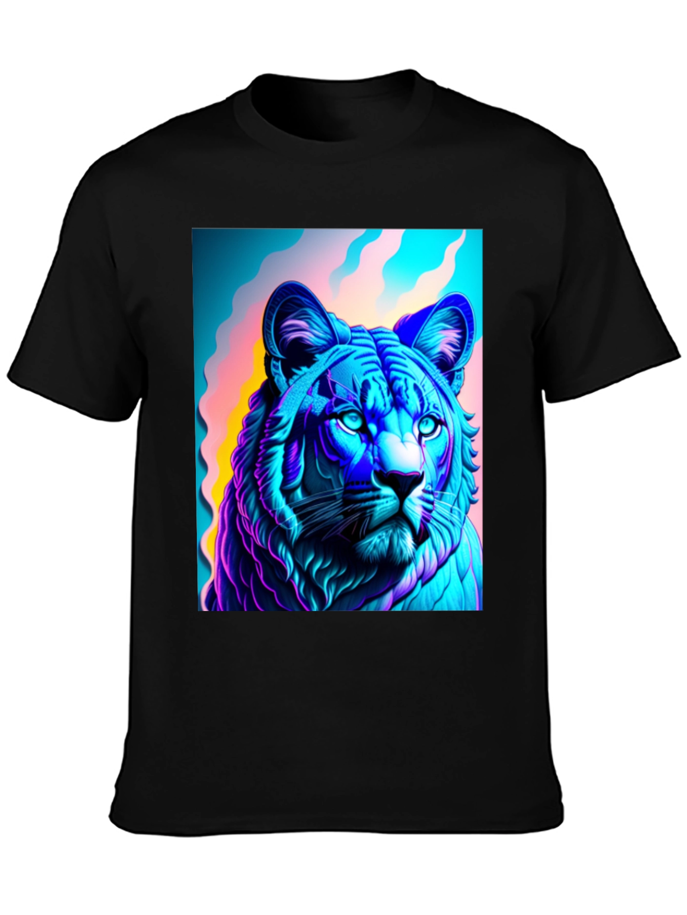 Vibrant Tiger Graphic Tee - Bold Style