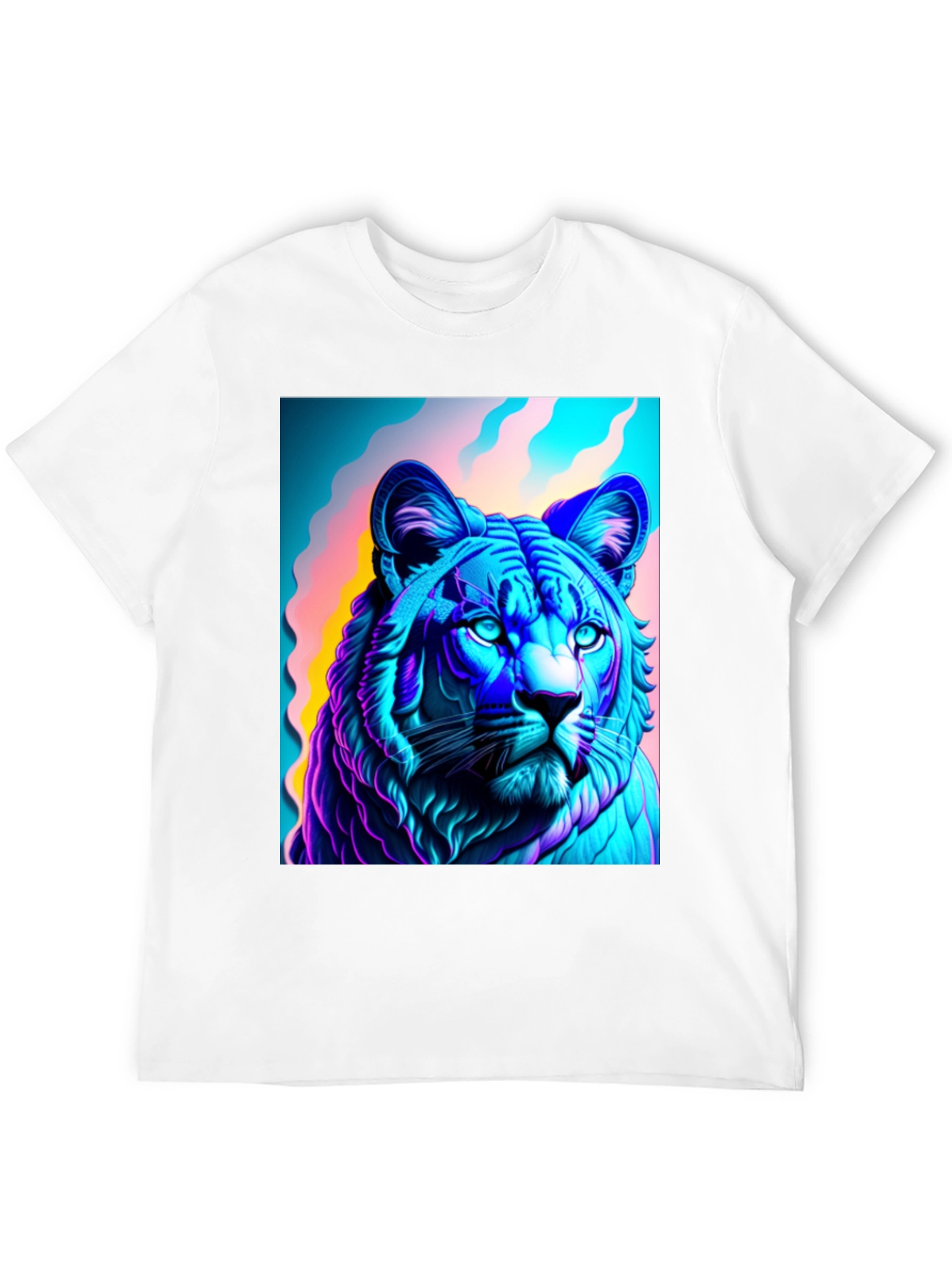 Vibrant Tiger Graphic Tee - Bold Style