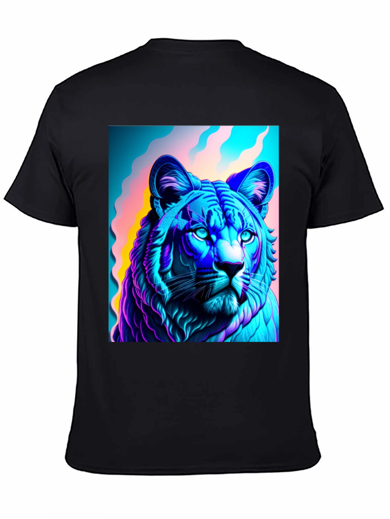 Vibrant Tiger Graphic Tee - Bold Style