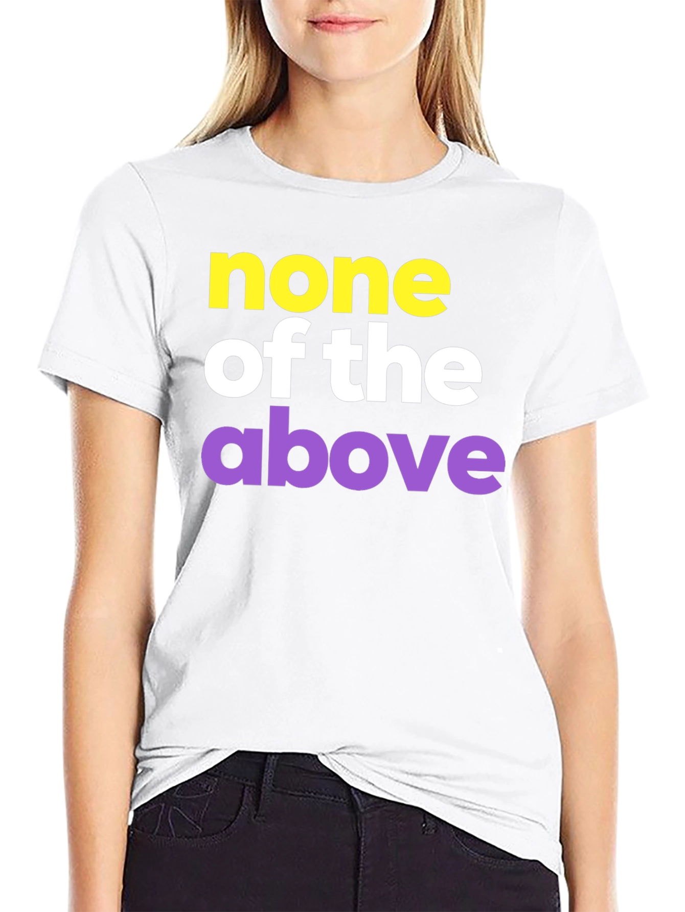 None of the Above Graphic Tee