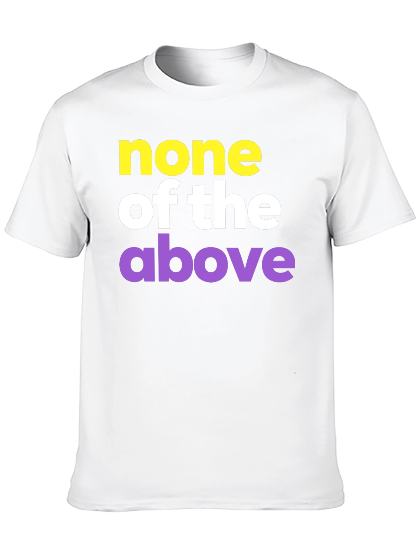 None of the Above Graphic Tee