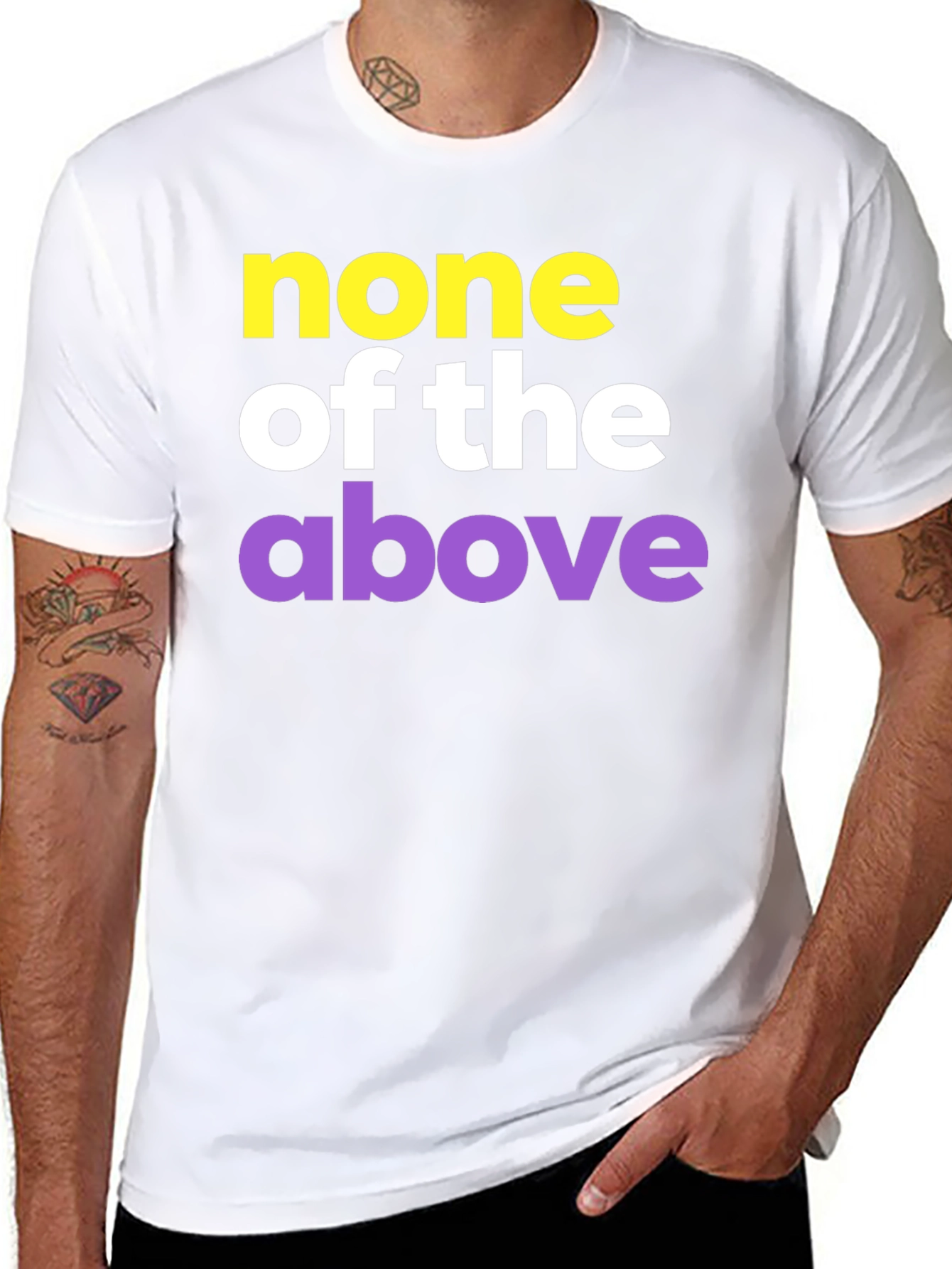 None of the Above Graphic Tee