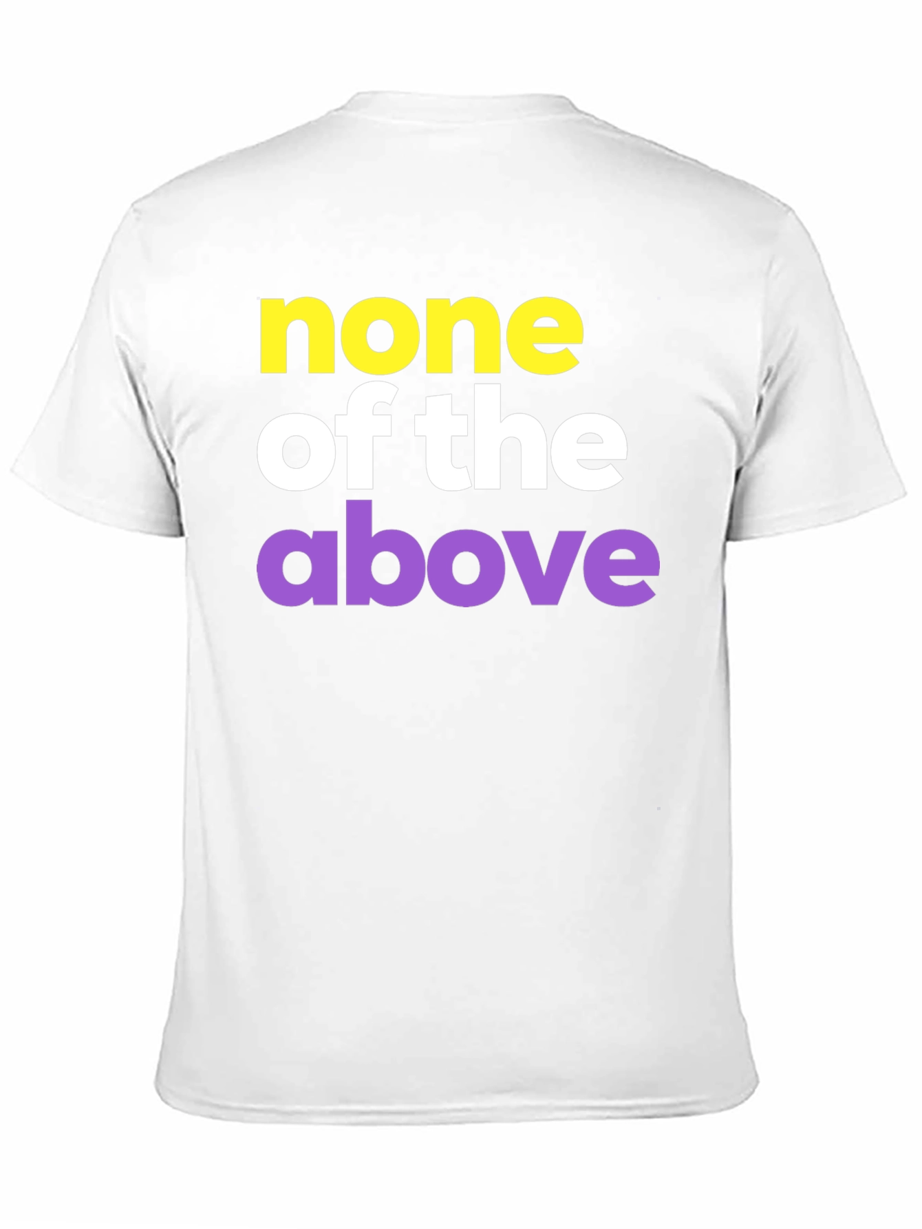 None of the Above Graphic Tee