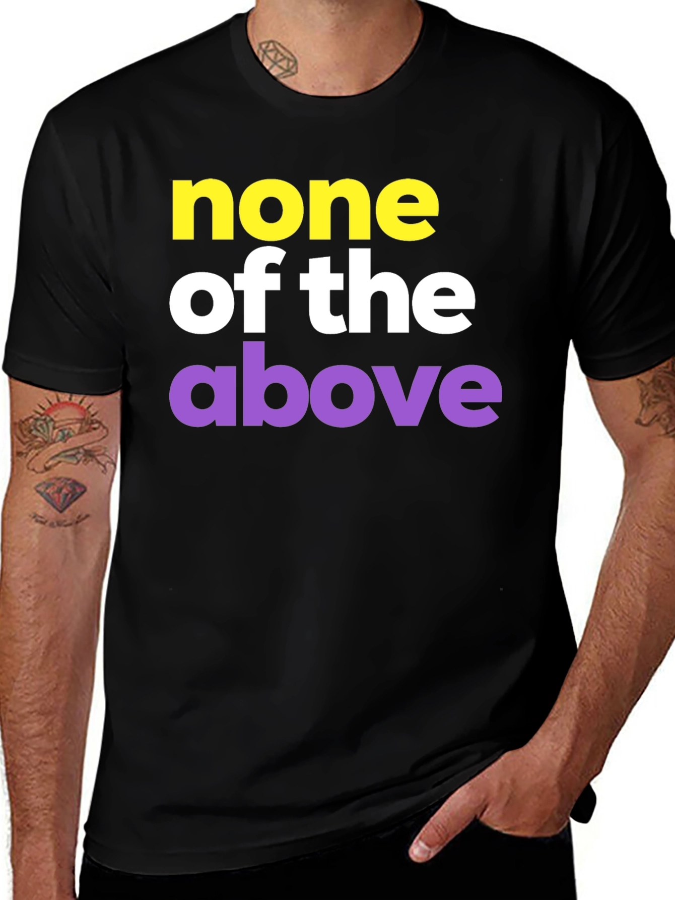 None of the Above Graphic Tee