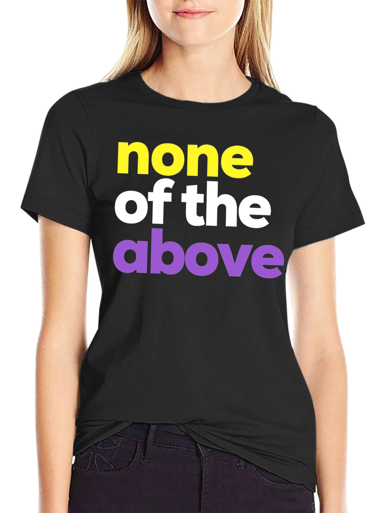 None of the Above Graphic Tee