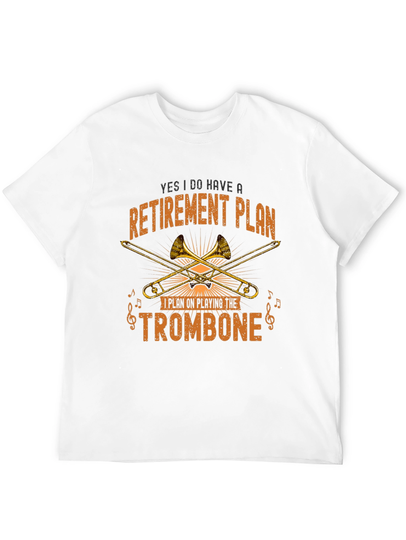 Retirement Plan Trombone Player T-Shirt