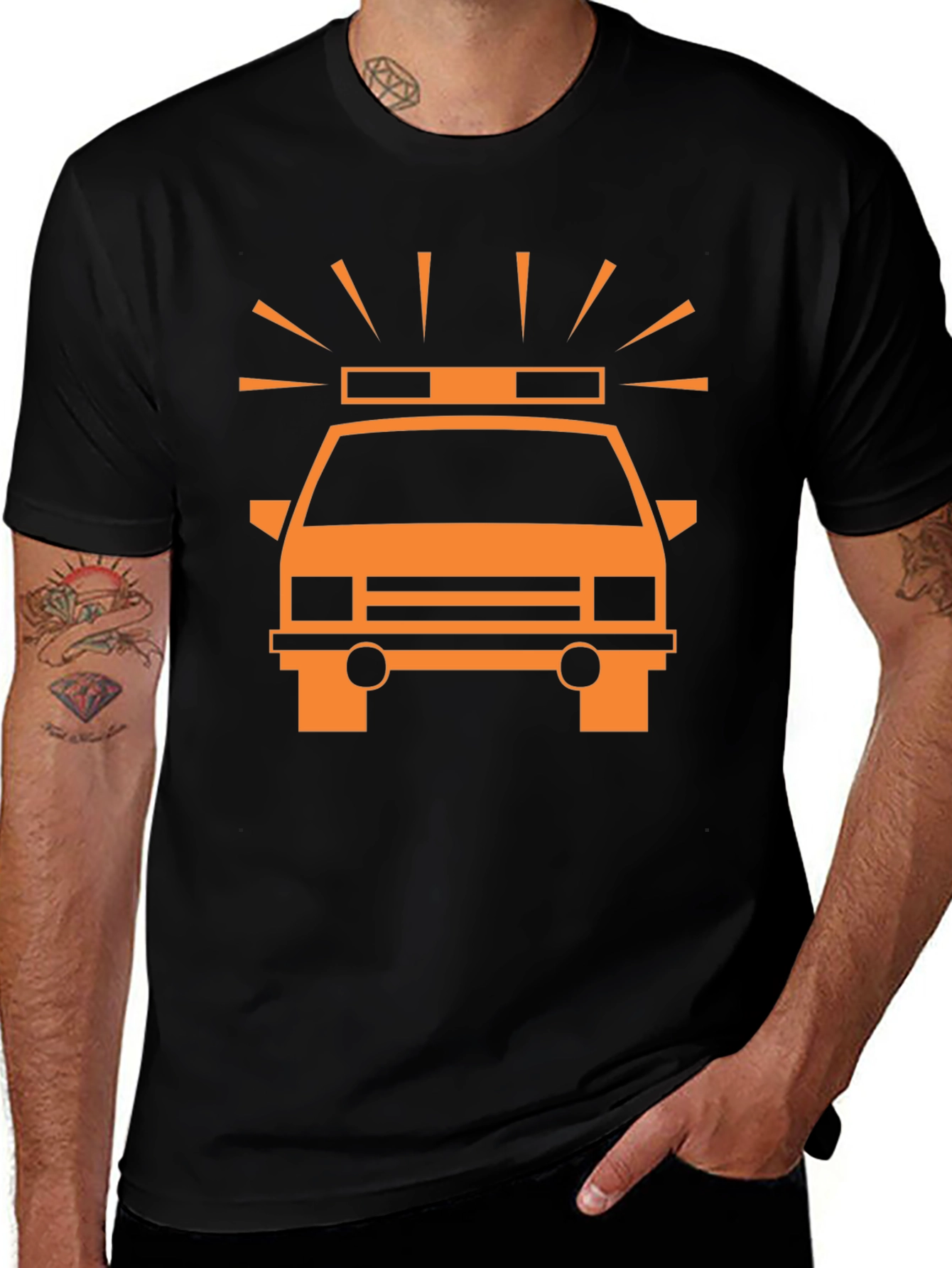 Emergency Vehicle Graphic Tee