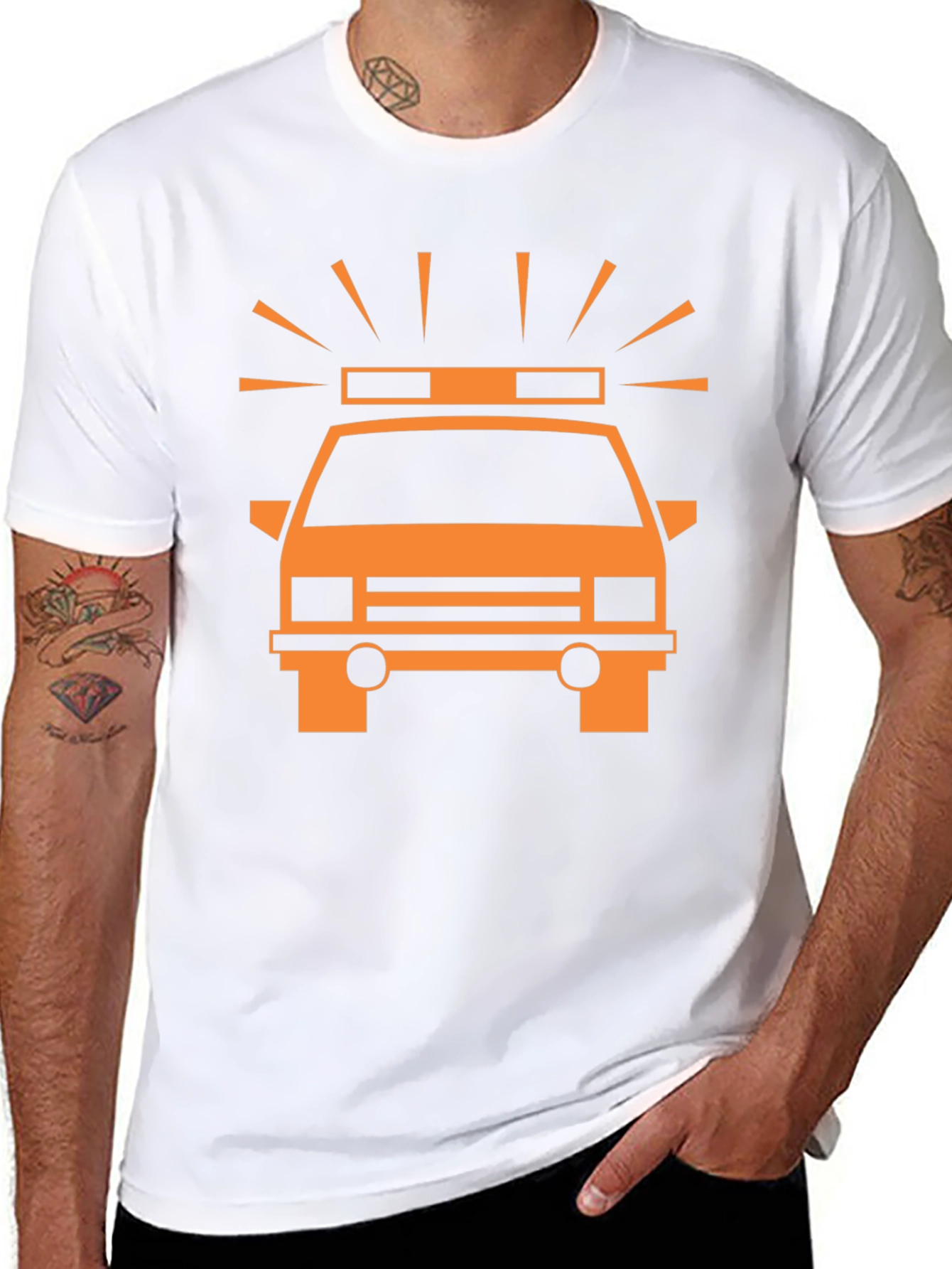 Emergency Vehicle Graphic Tee