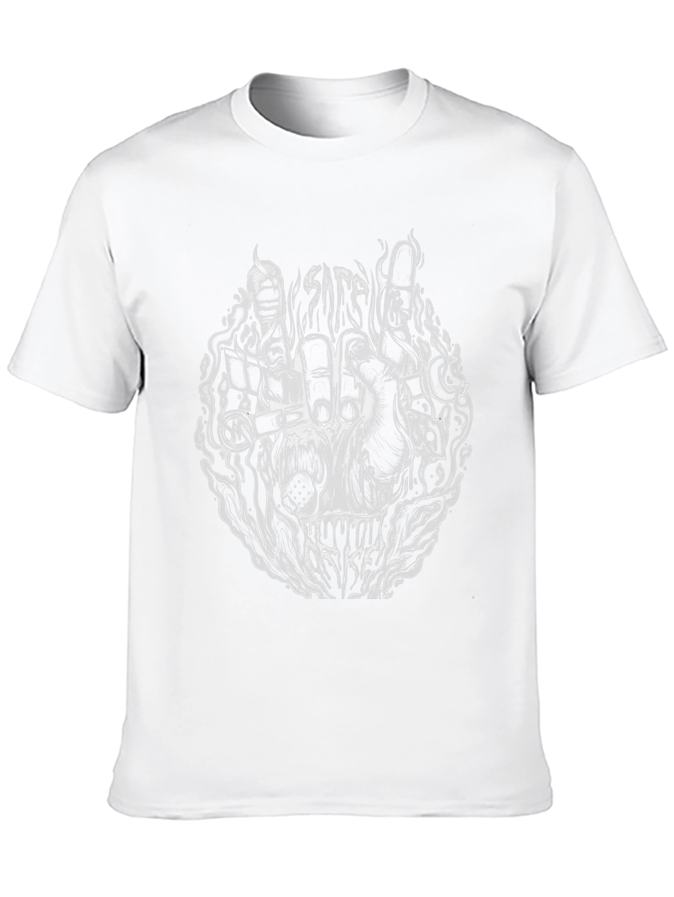 Safe Cracker Tee - Black Graphic T-Shirt