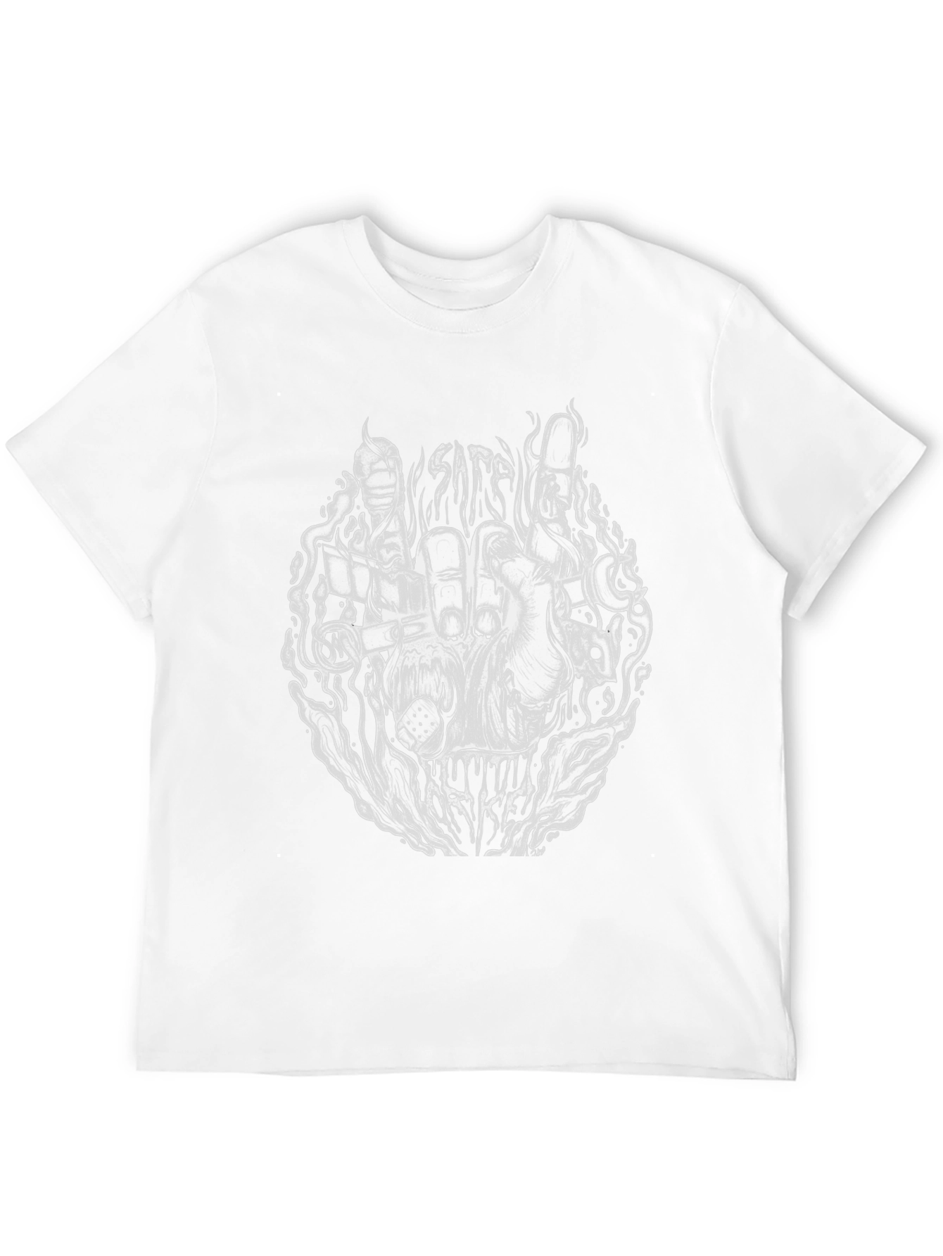 Safe Cracker Tee - Black Graphic T-Shirt