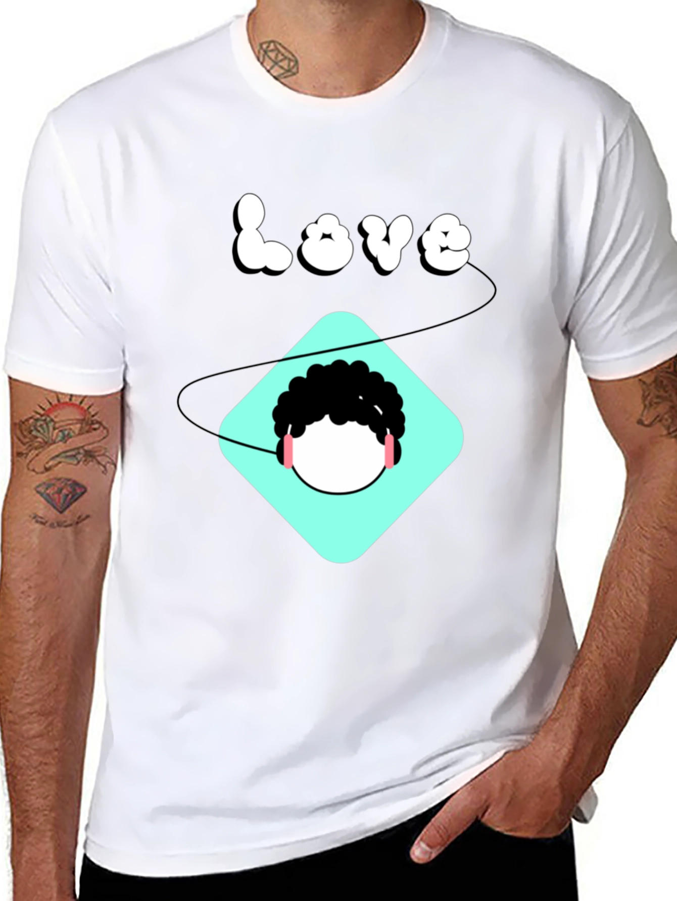 Love Music T-Shirt - Stylish Graphic Tee