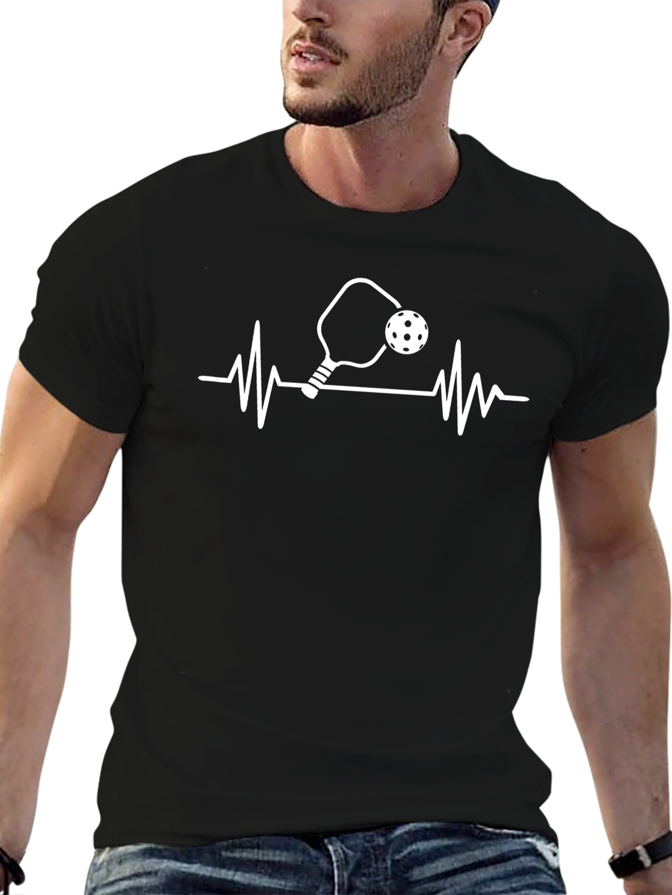 Pickleball Heartbeat T-Shirt