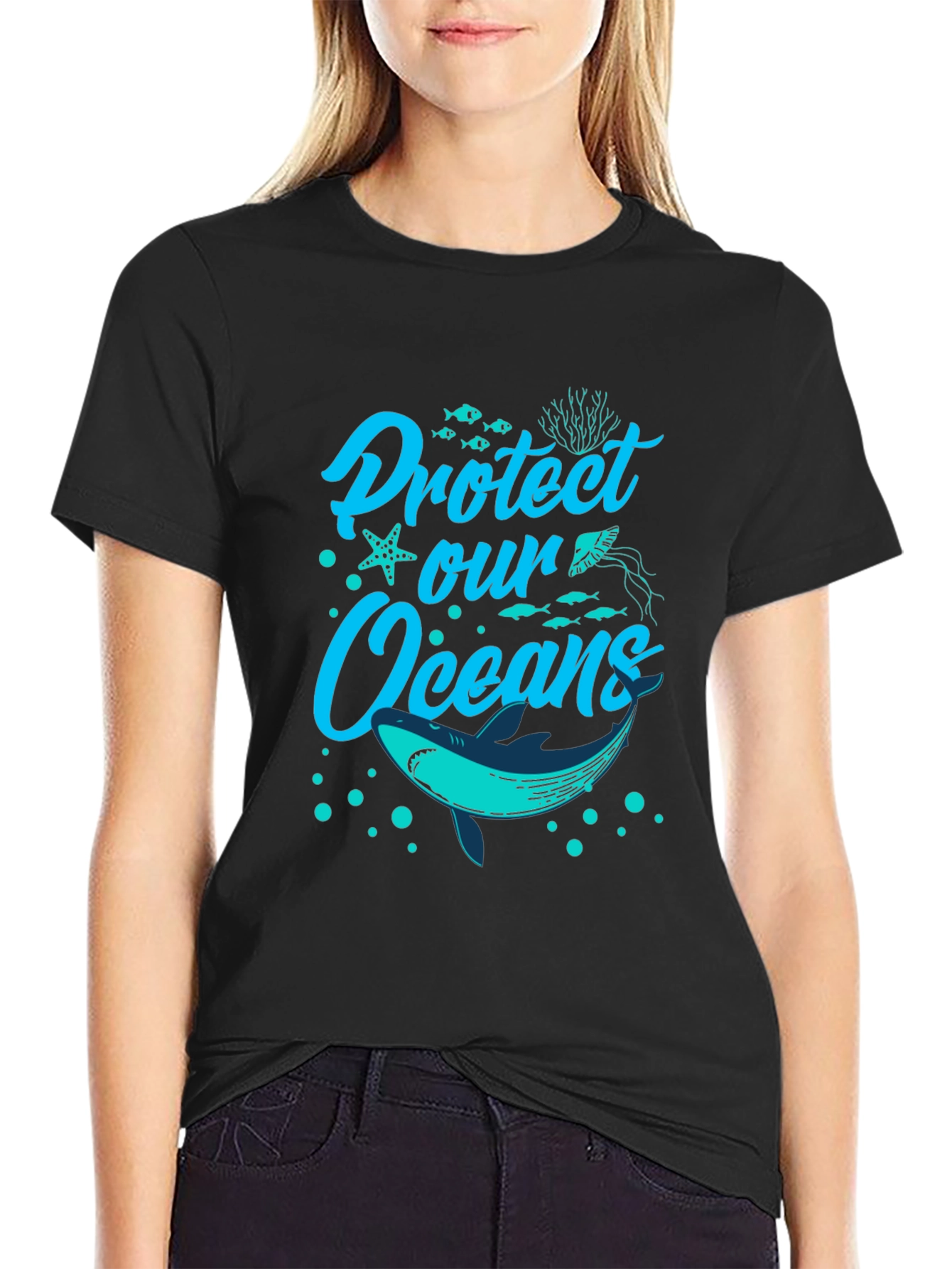 Protect Our Oceans Graphic T-Shirt