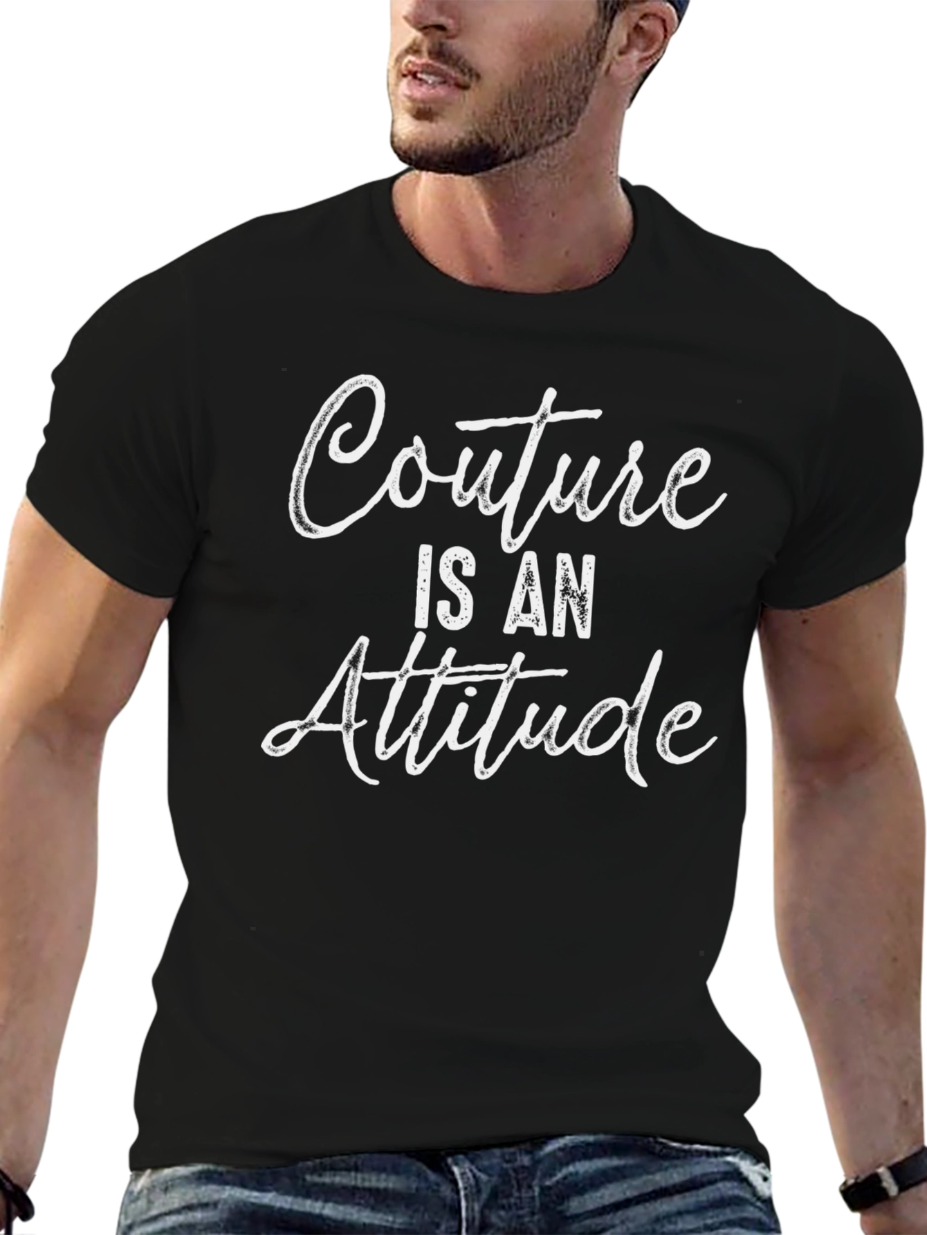 Couture Is An Attitude Graphic Tee