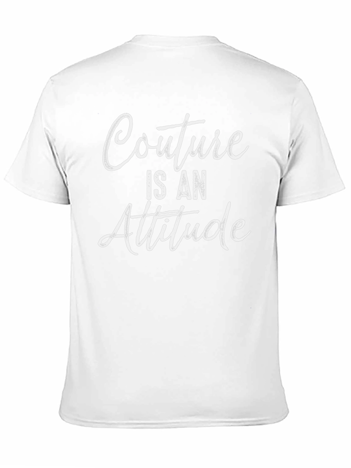 Couture Is An Attitude Graphic Tee
