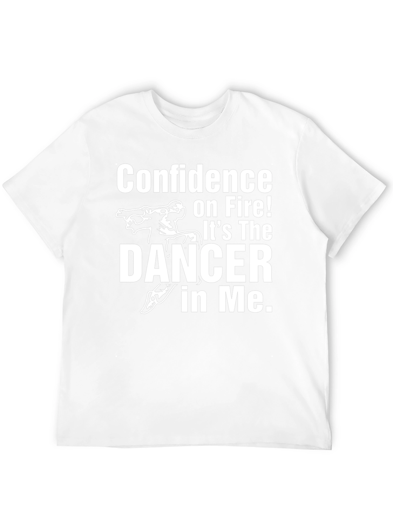Confidence on Fire Dancer Graphic Tee