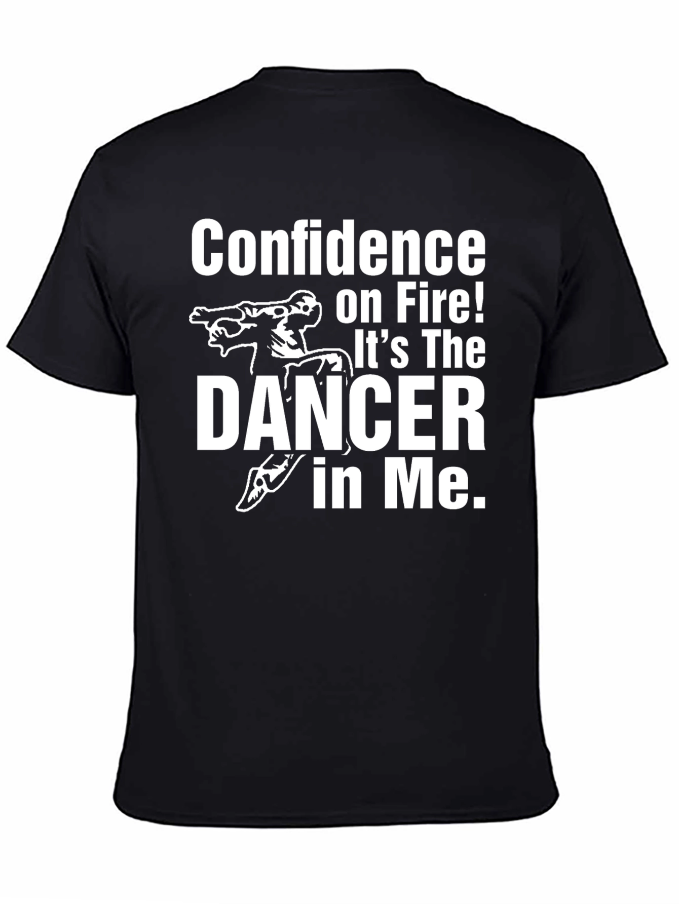 Confidence on Fire Dancer Graphic Tee