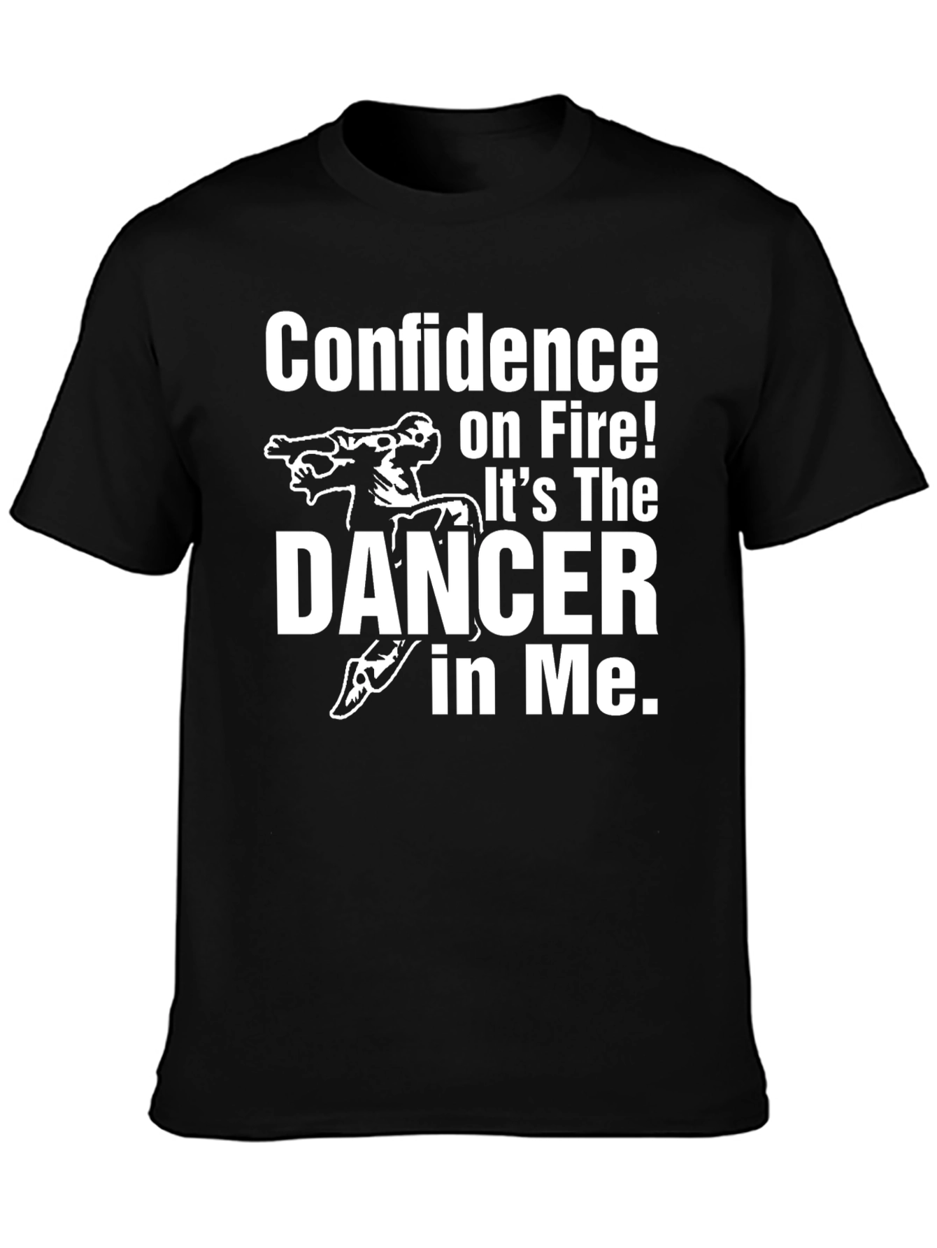 Confidence on Fire Dancer Graphic Tee