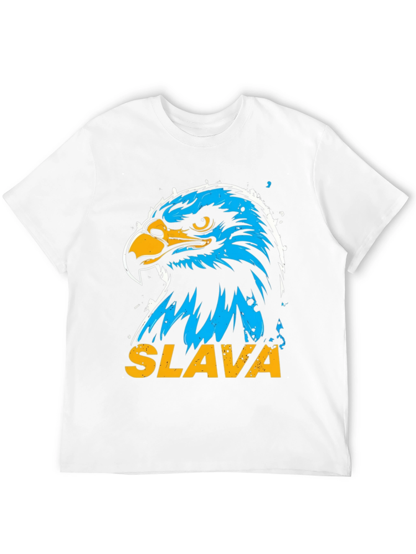 Slava Eagle Graphic Tee - Patriotic Design