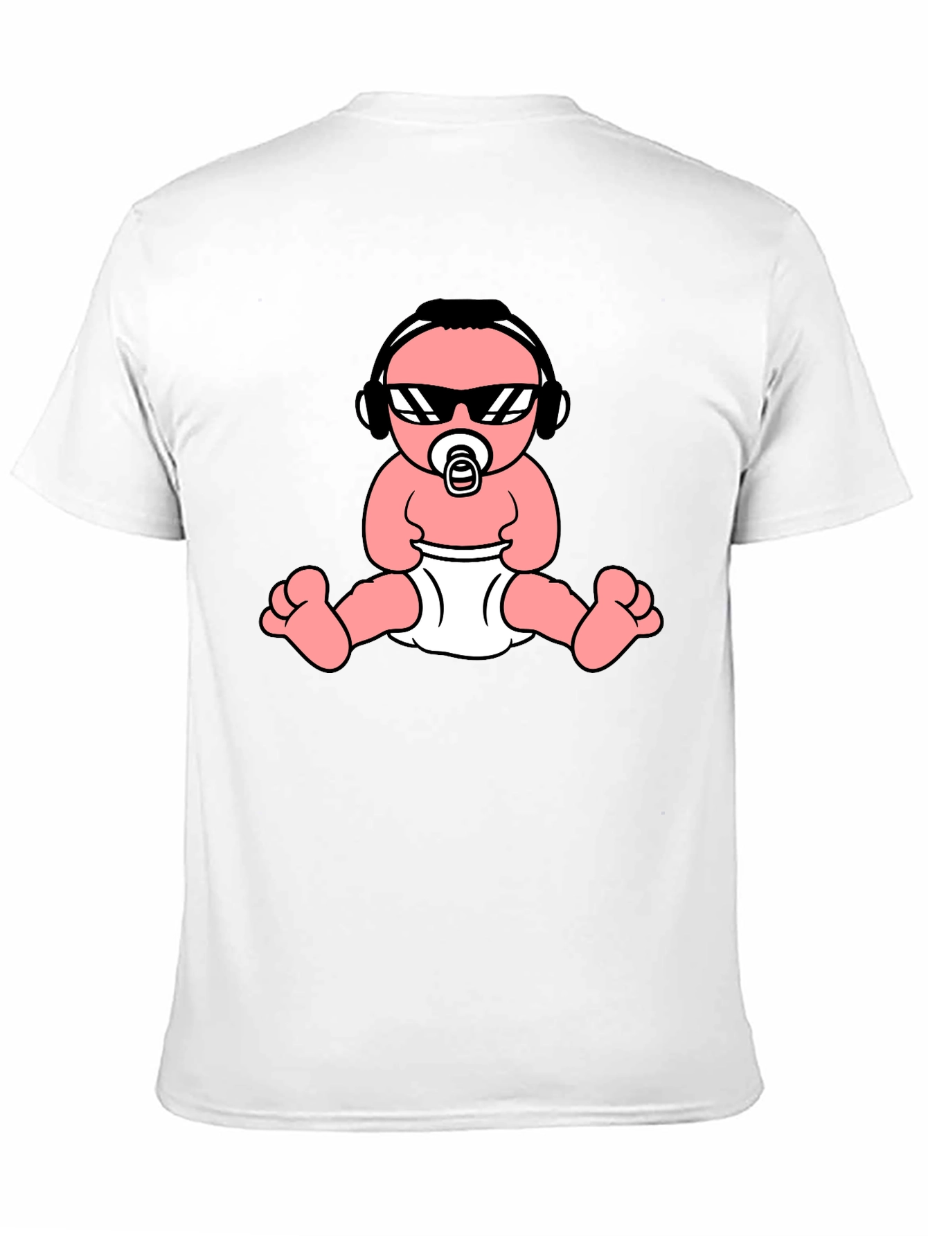 Cool Baby Graphic Tee - Black Cotton T-Shirt