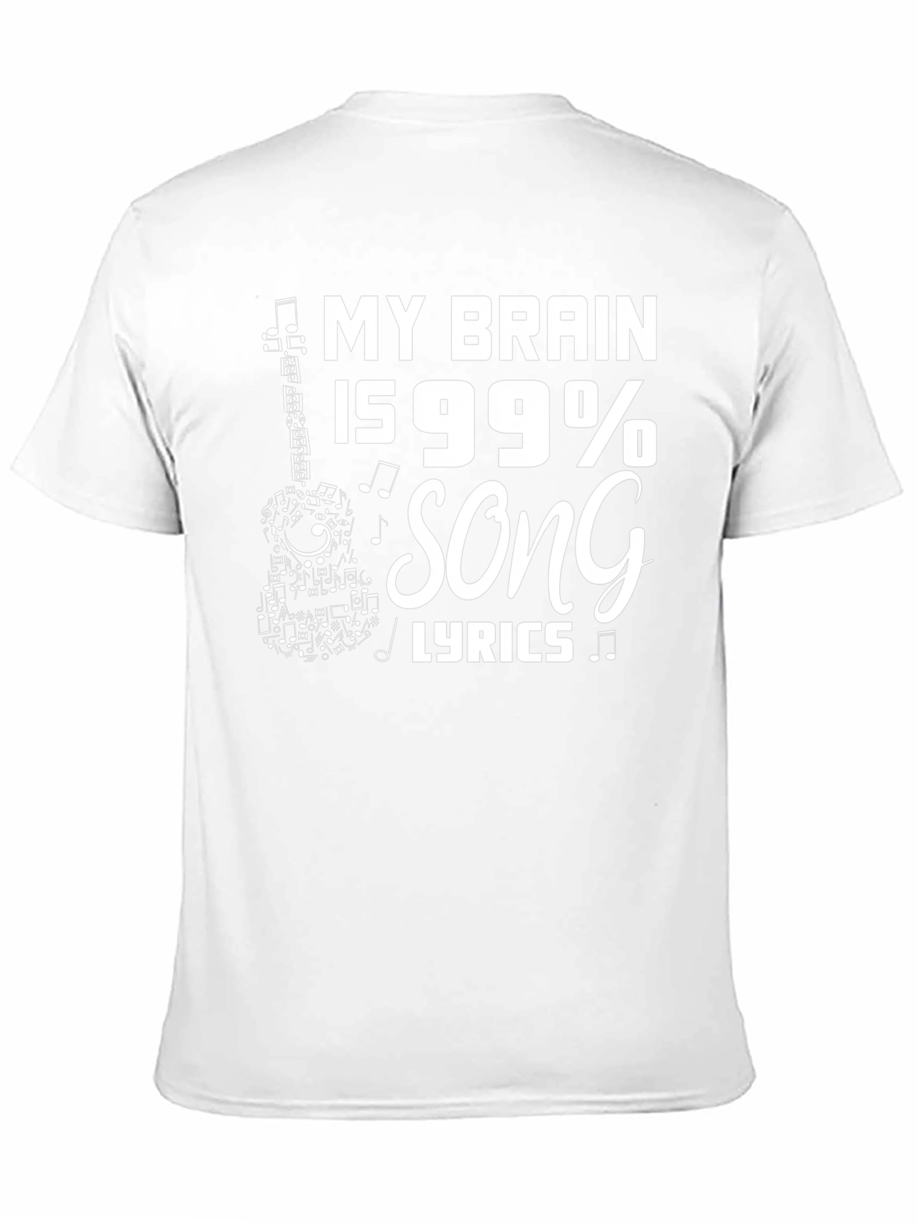 My Brain is 99% Song Lyrics T-Shirt