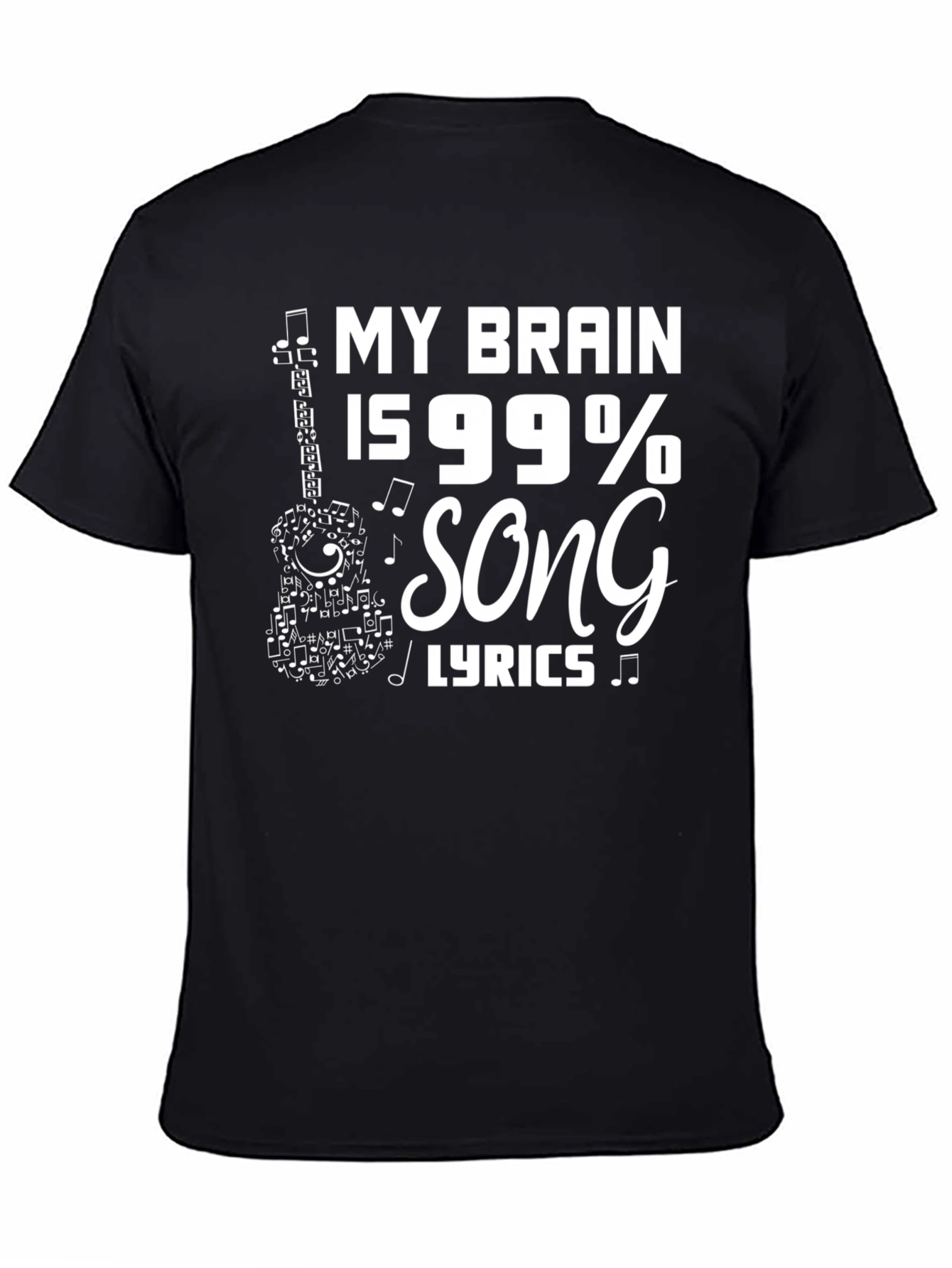 My Brain is 99% Song Lyrics T-Shirt
