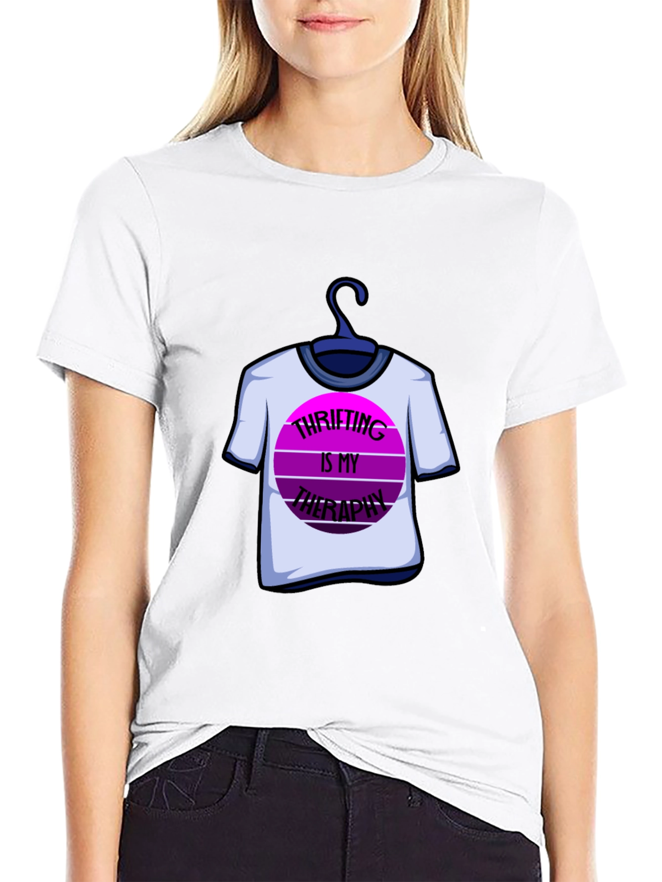 Thrifting is My Therapy Graphic Tee