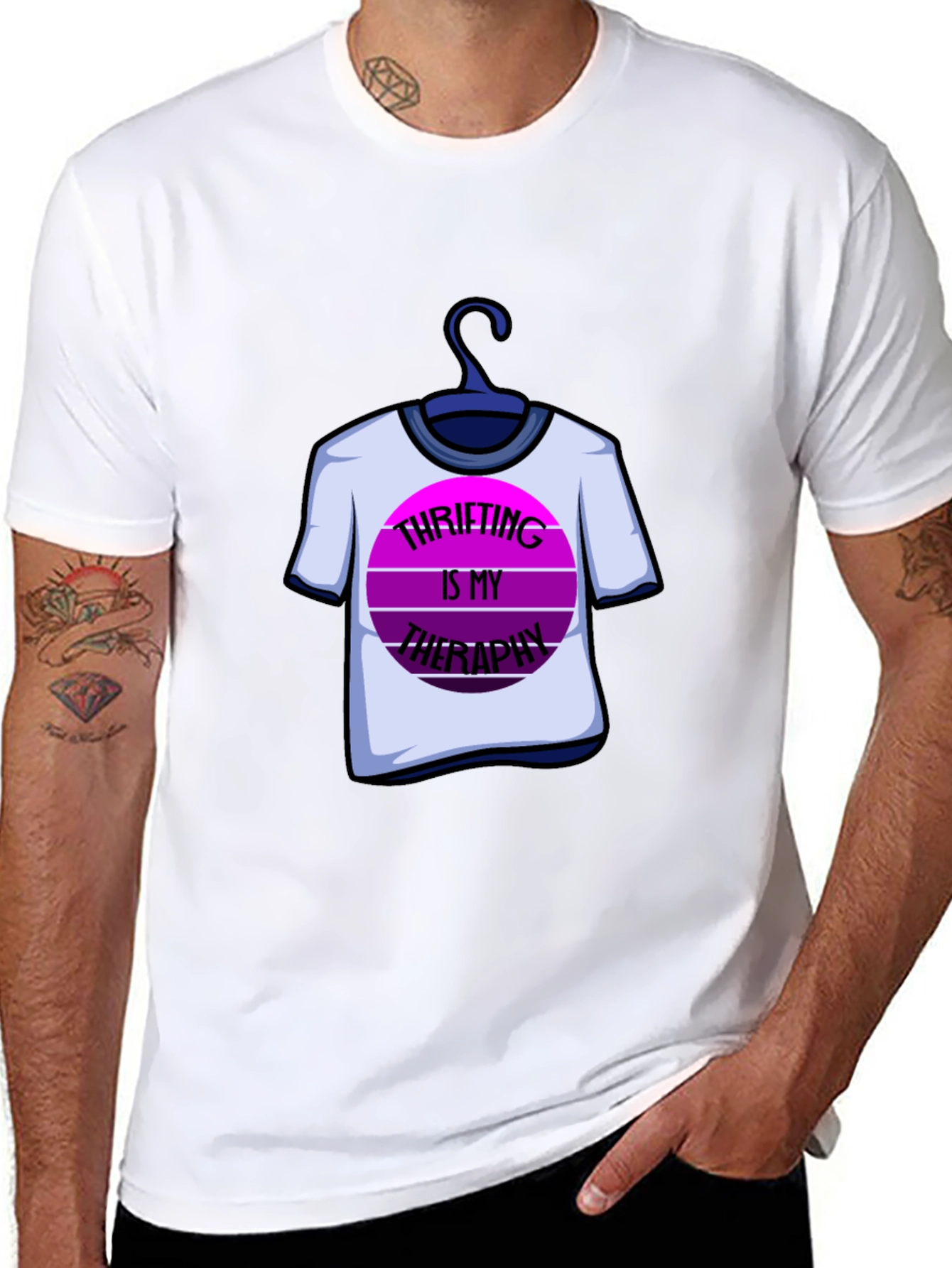 Thrifting is My Therapy Graphic Tee