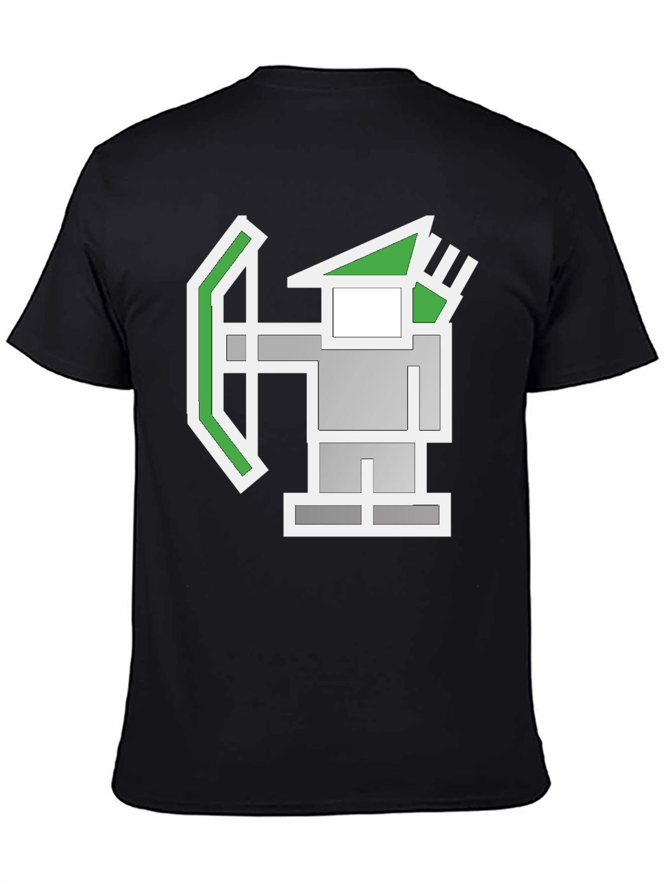 Pixel Archer Black T-Shirt - Gaming Tee