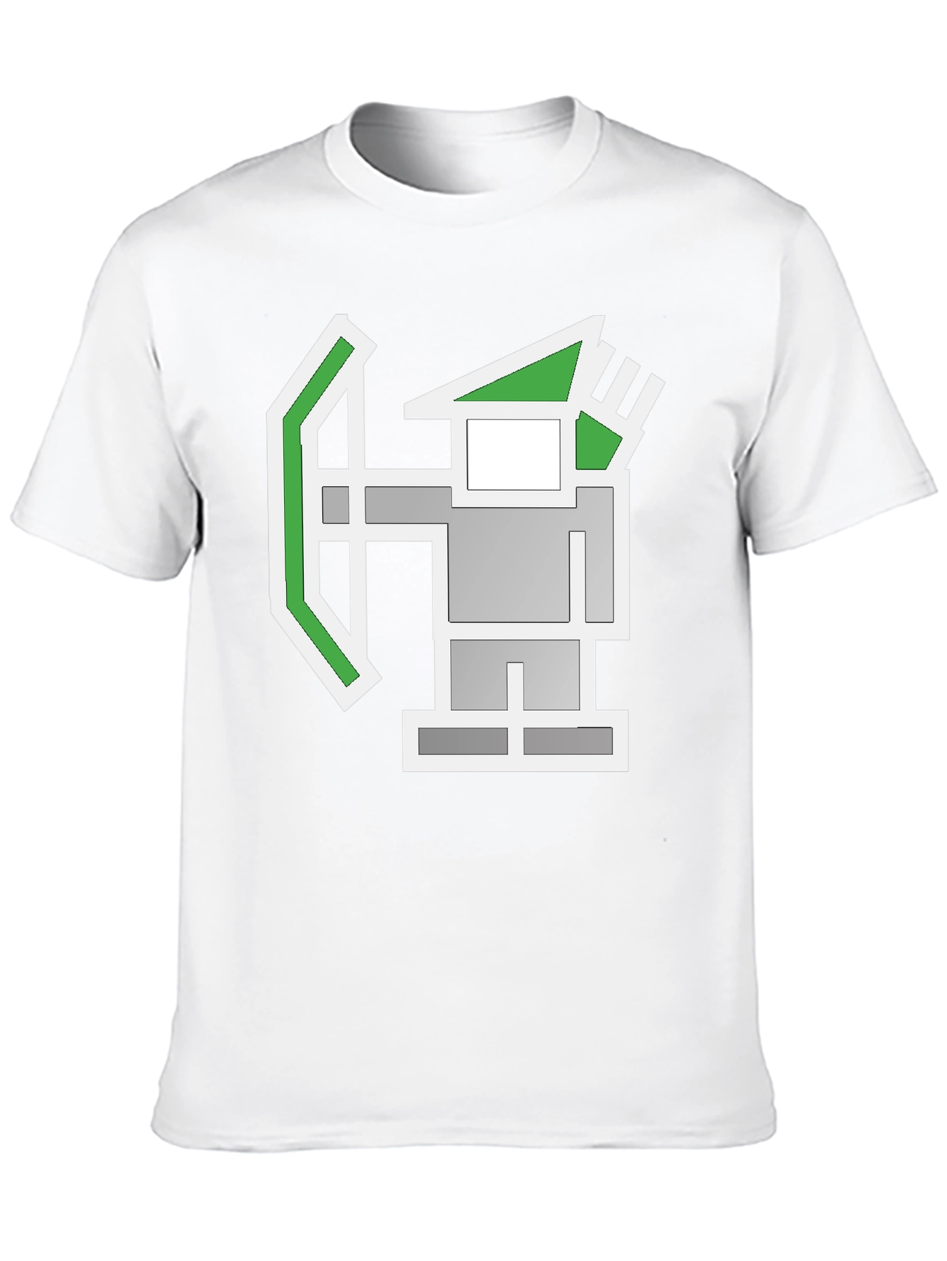 Pixel Archer Black T-Shirt - Gaming Tee