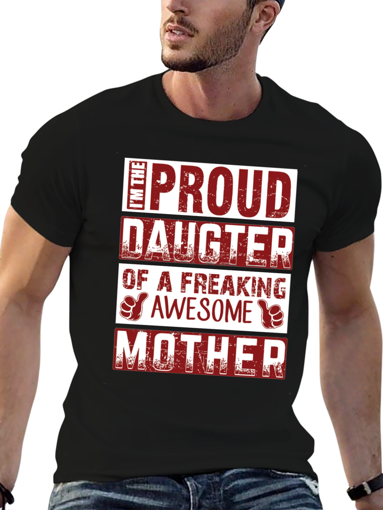 Proud Daughter of an Awesome Mother T-Shirt