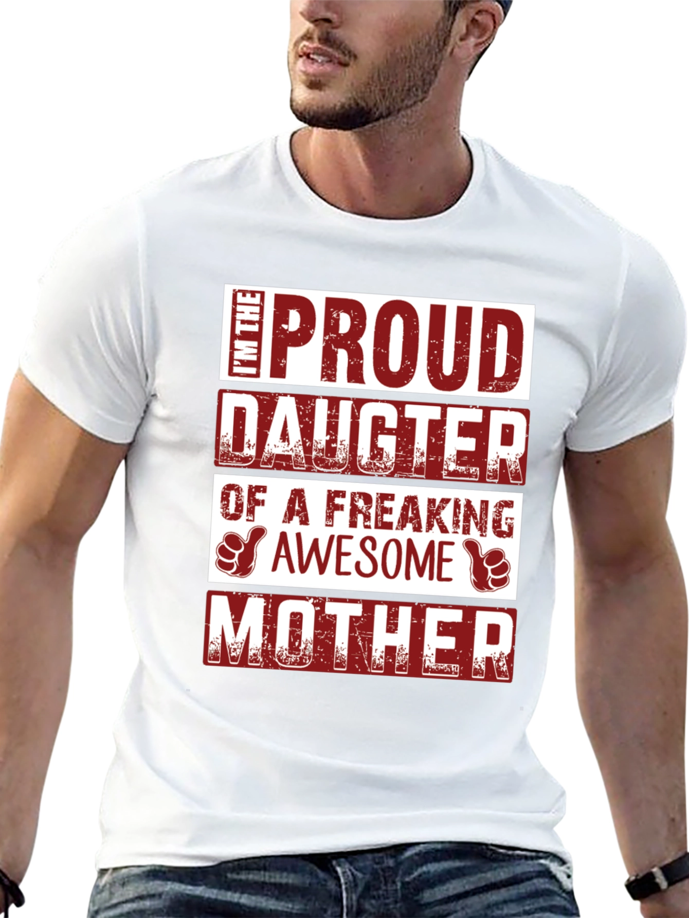 Proud Daughter of an Awesome Mother T-Shirt