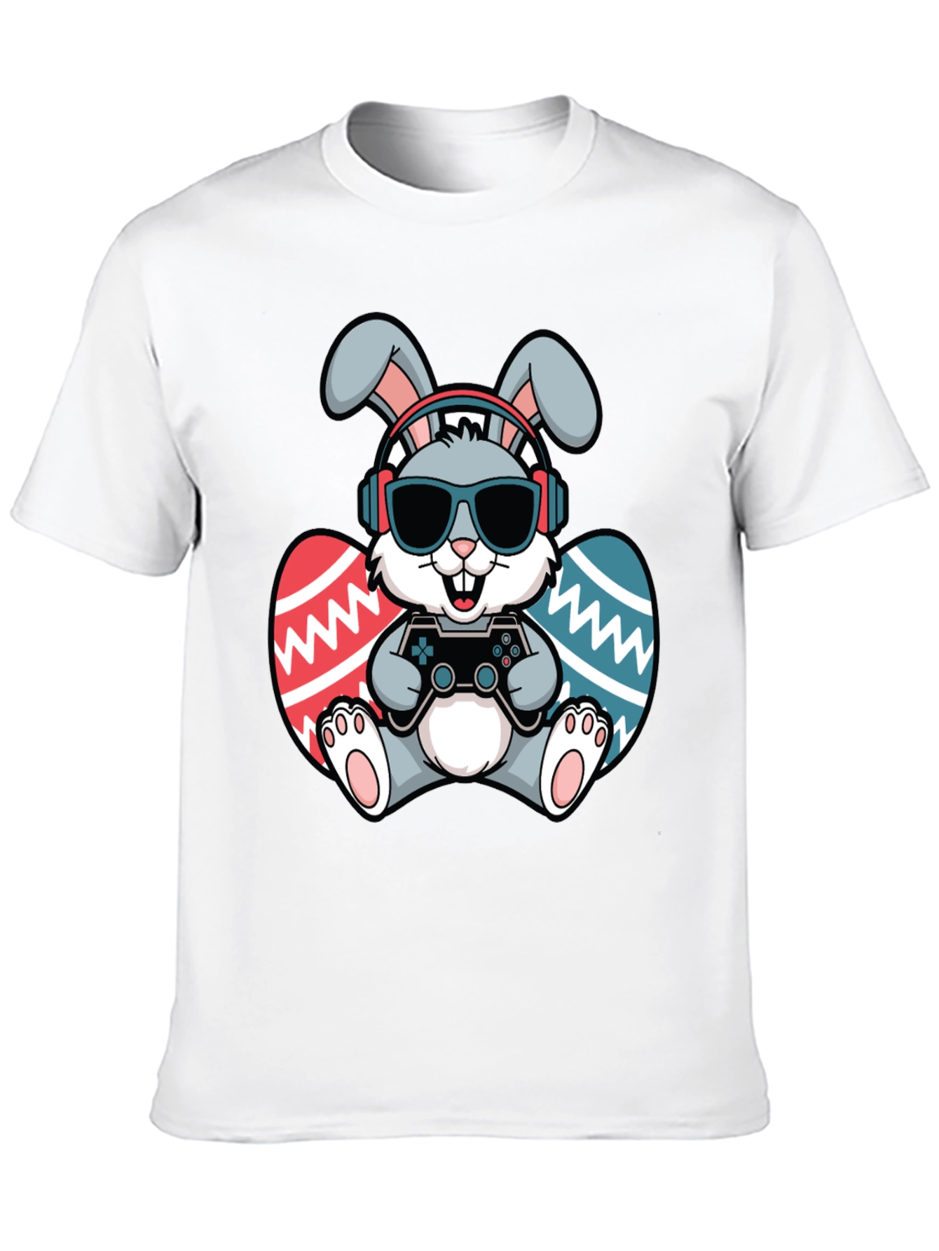 Gamer Easter Bunny T-Shirt - Funny Easter Shirt