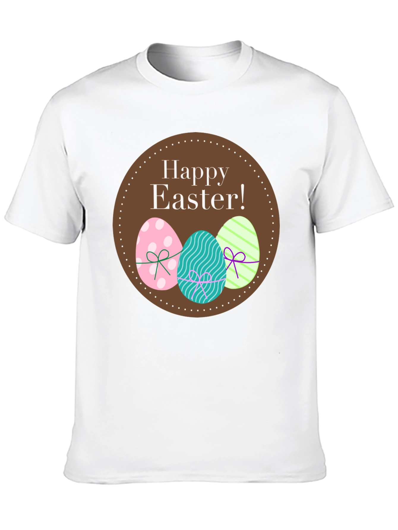 Happy Easter Eggs Graphic T-Shirt