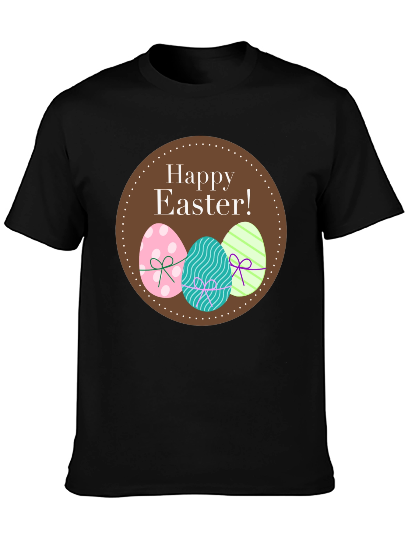 Happy Easter Eggs Graphic T-Shirt