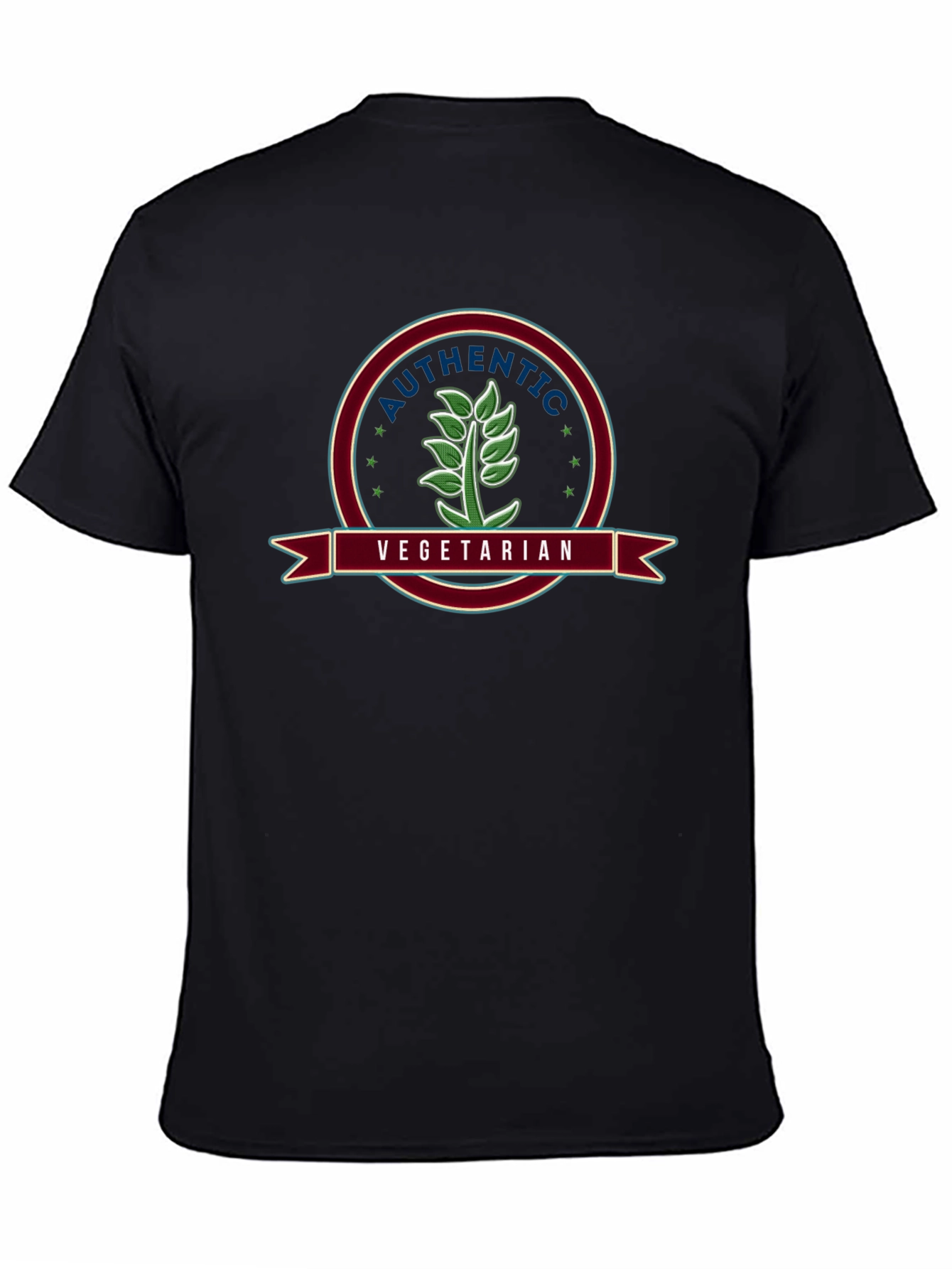 Authentic Vegetarian Graphic T-Shirt