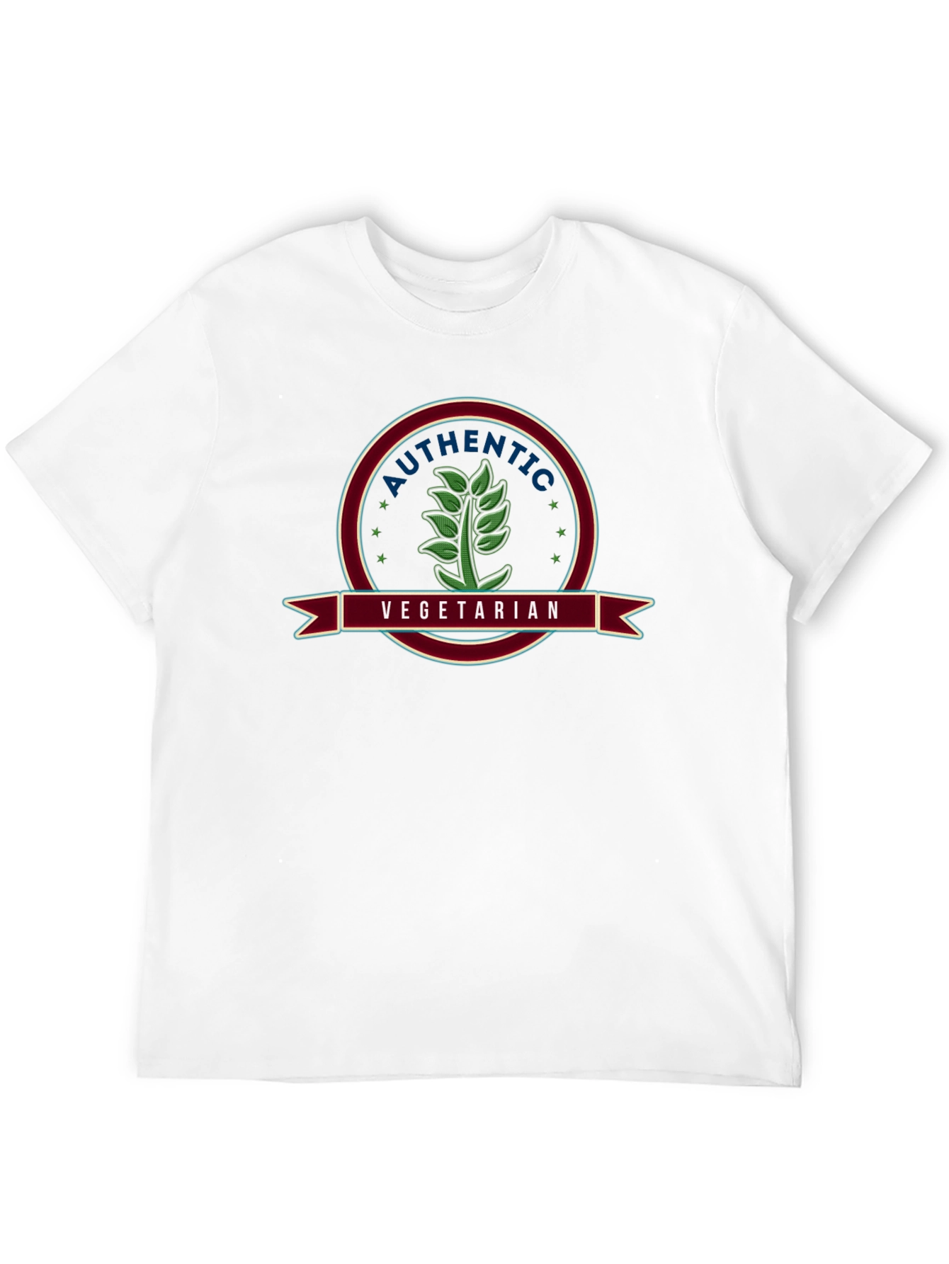 Authentic Vegetarian Graphic T-Shirt
