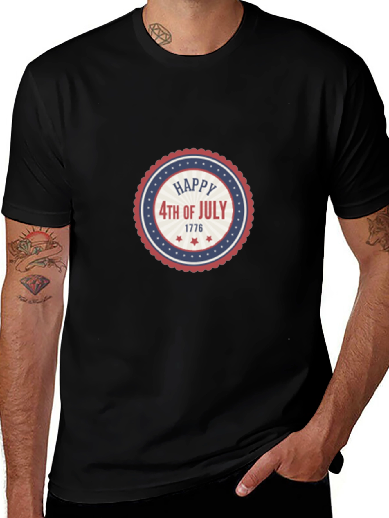 Happy 4th of July Graphic T-Shirt