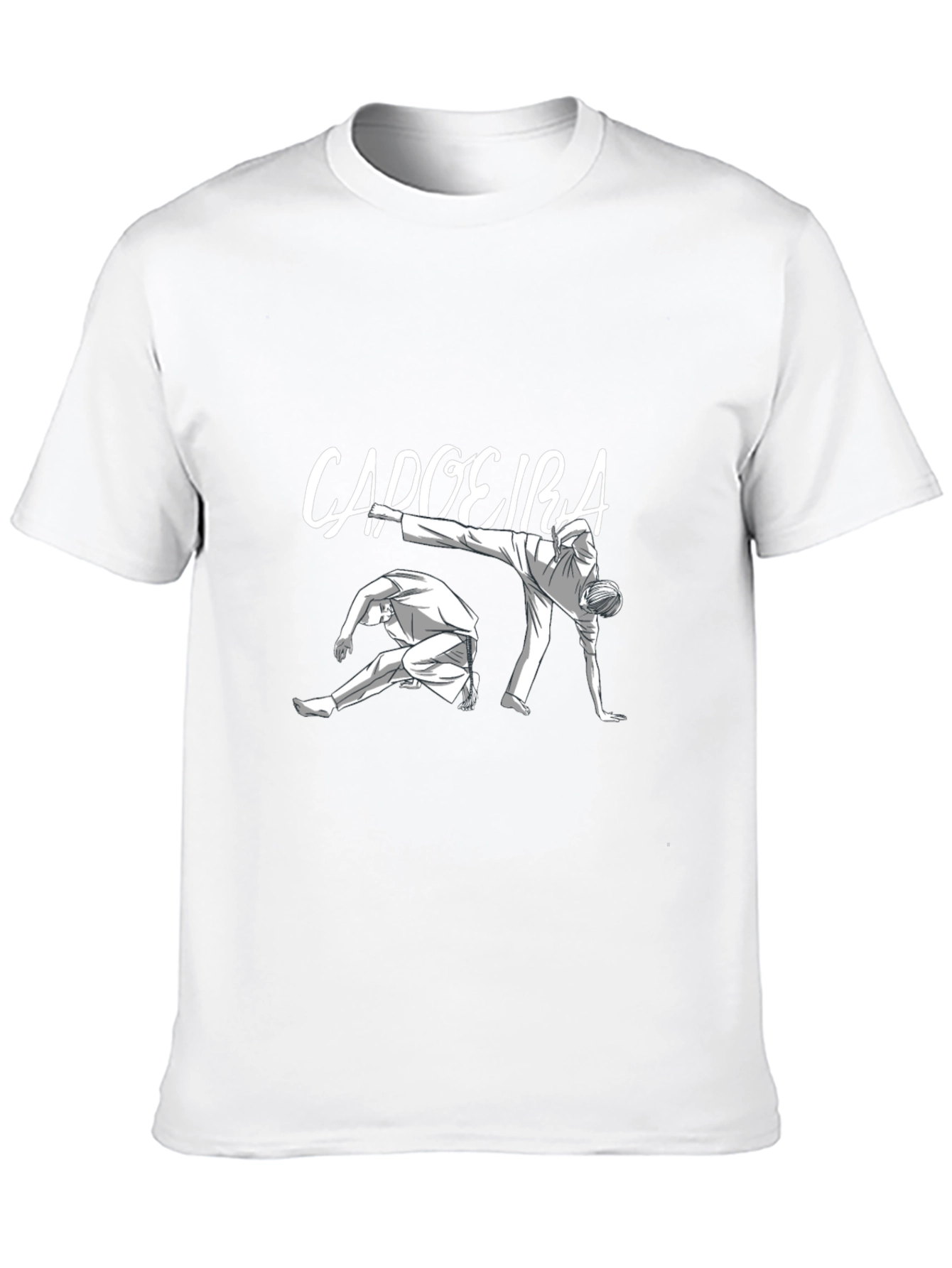 Capoeira Black Graphic T-Shirt