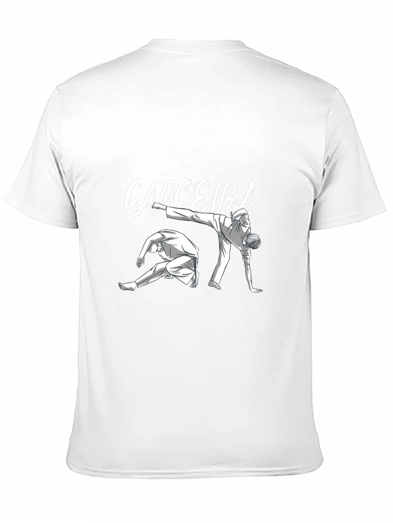 Capoeira Black Graphic T-Shirt