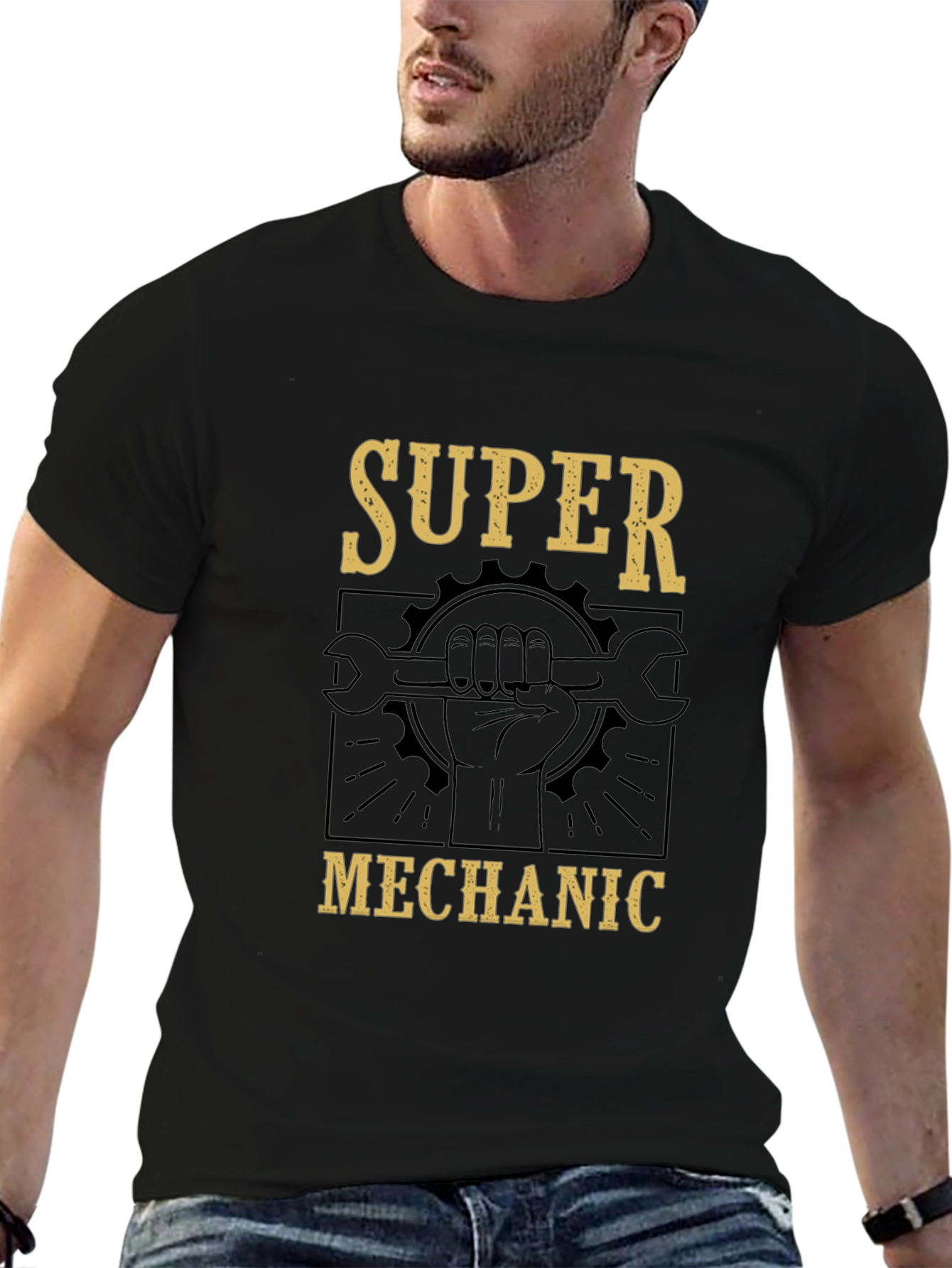 Super Mechanic Graphic T-Shirt - Automotive Repair