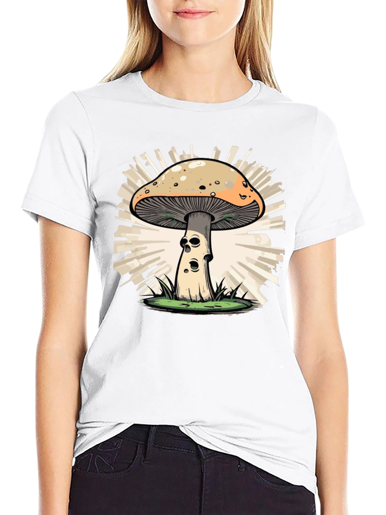 Mushroom T-Shirt: Funky Fungi Graphic Tee