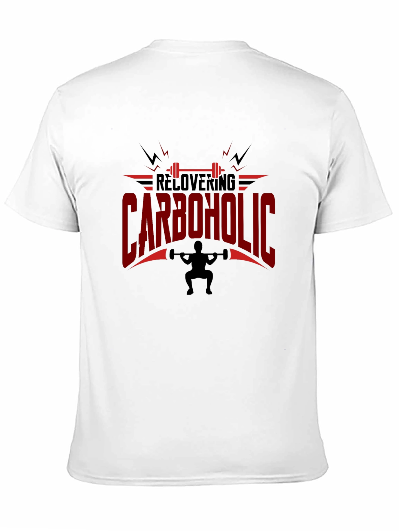 Recovering Carboholic Gym T-Shirt