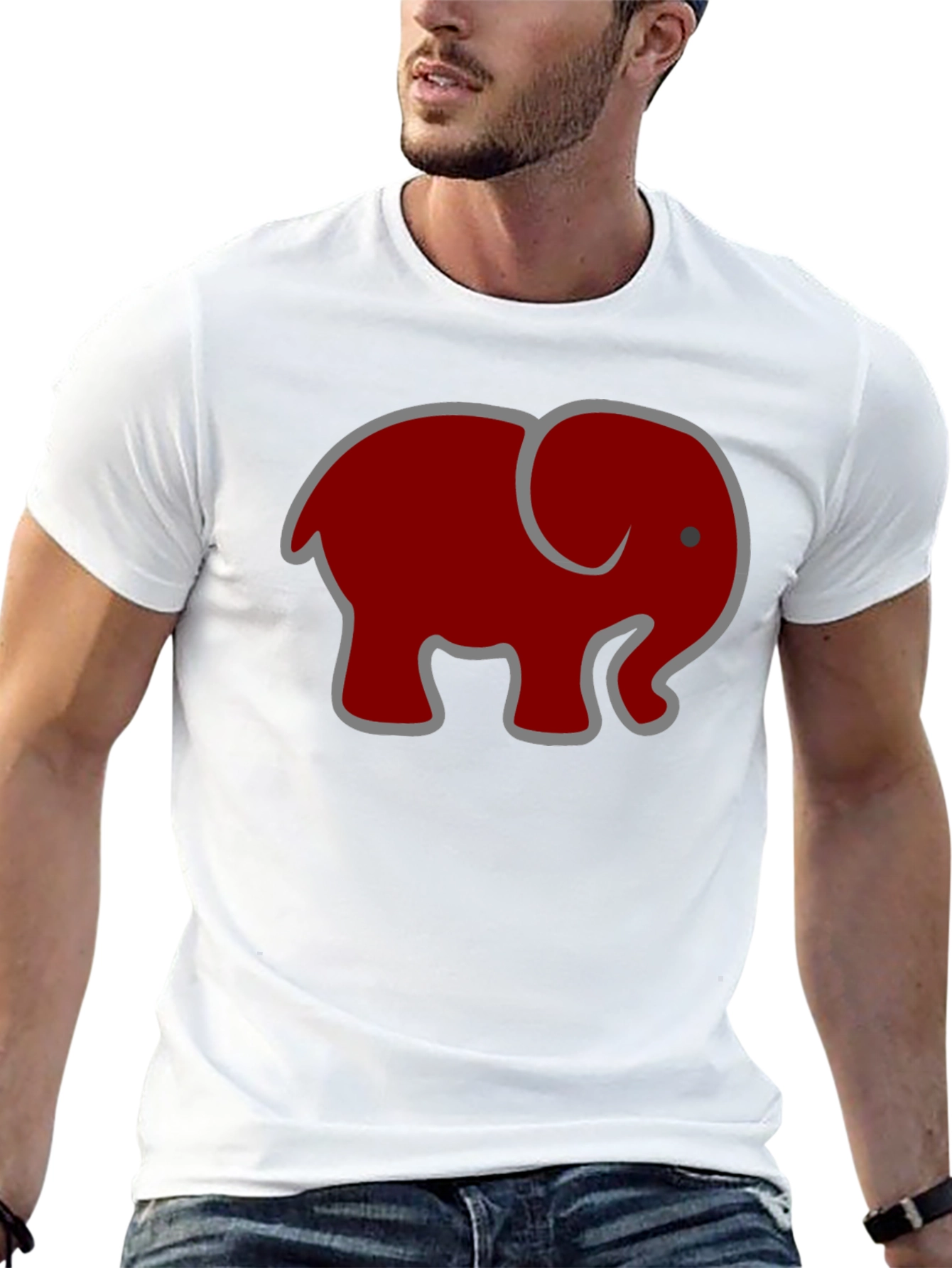 Elephant Graphic Tee - Stylish and Comfortable