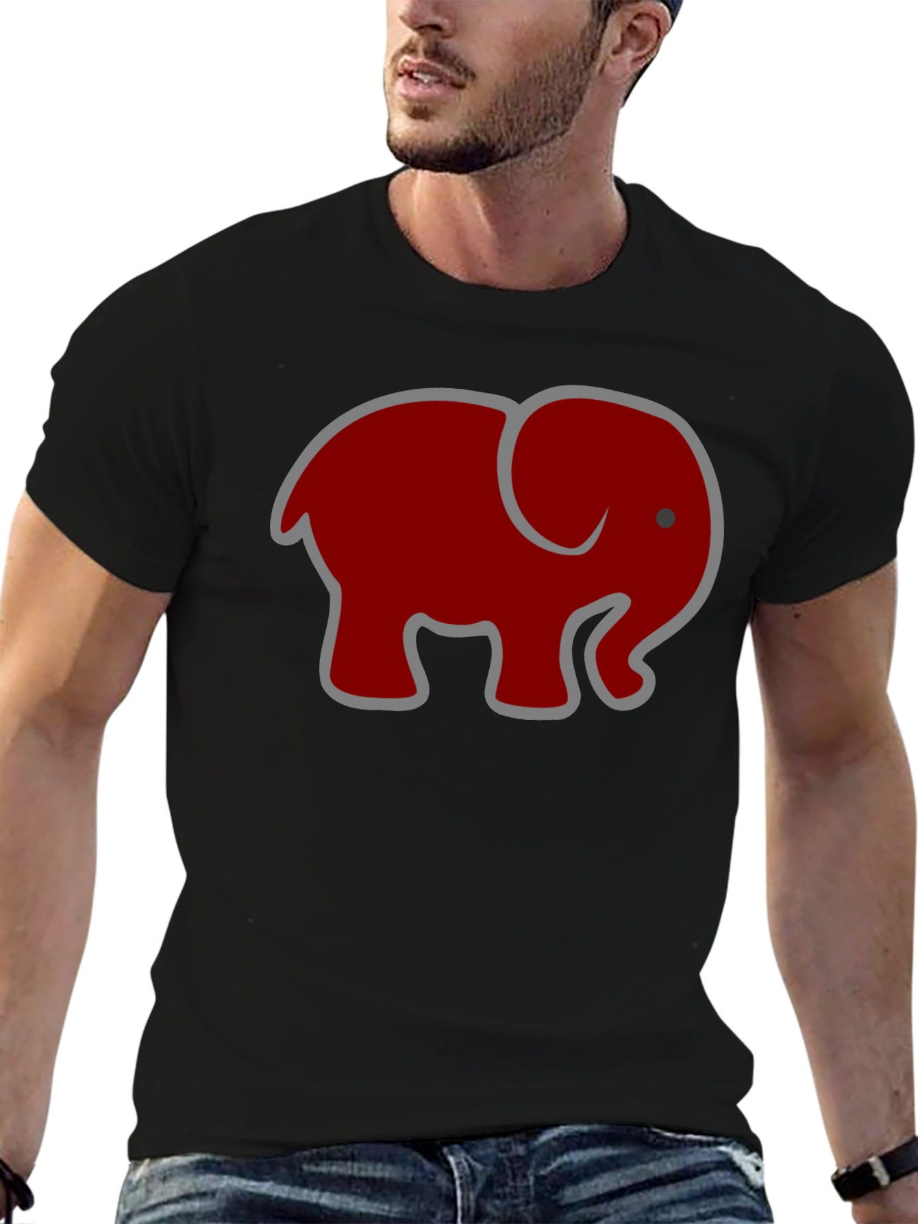 Elephant Graphic Tee - Stylish and Comfortable